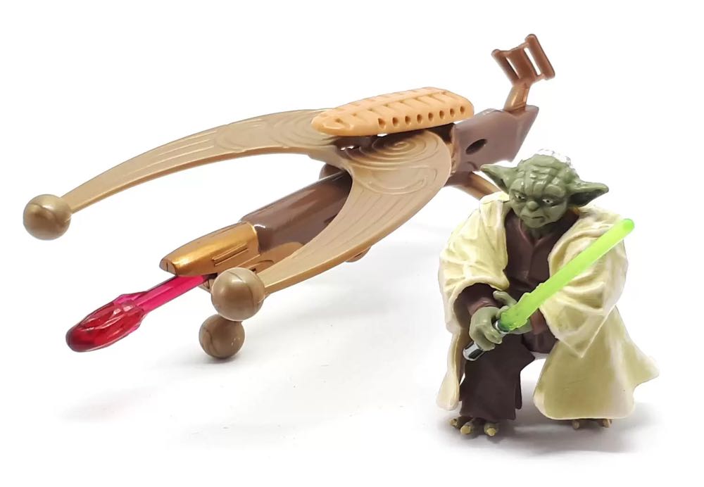 Yoda (Firing Cannon) - Hasbro (Revenge Of The Sith) action figure collectible [Barcode 653569011385] - Main Image 3