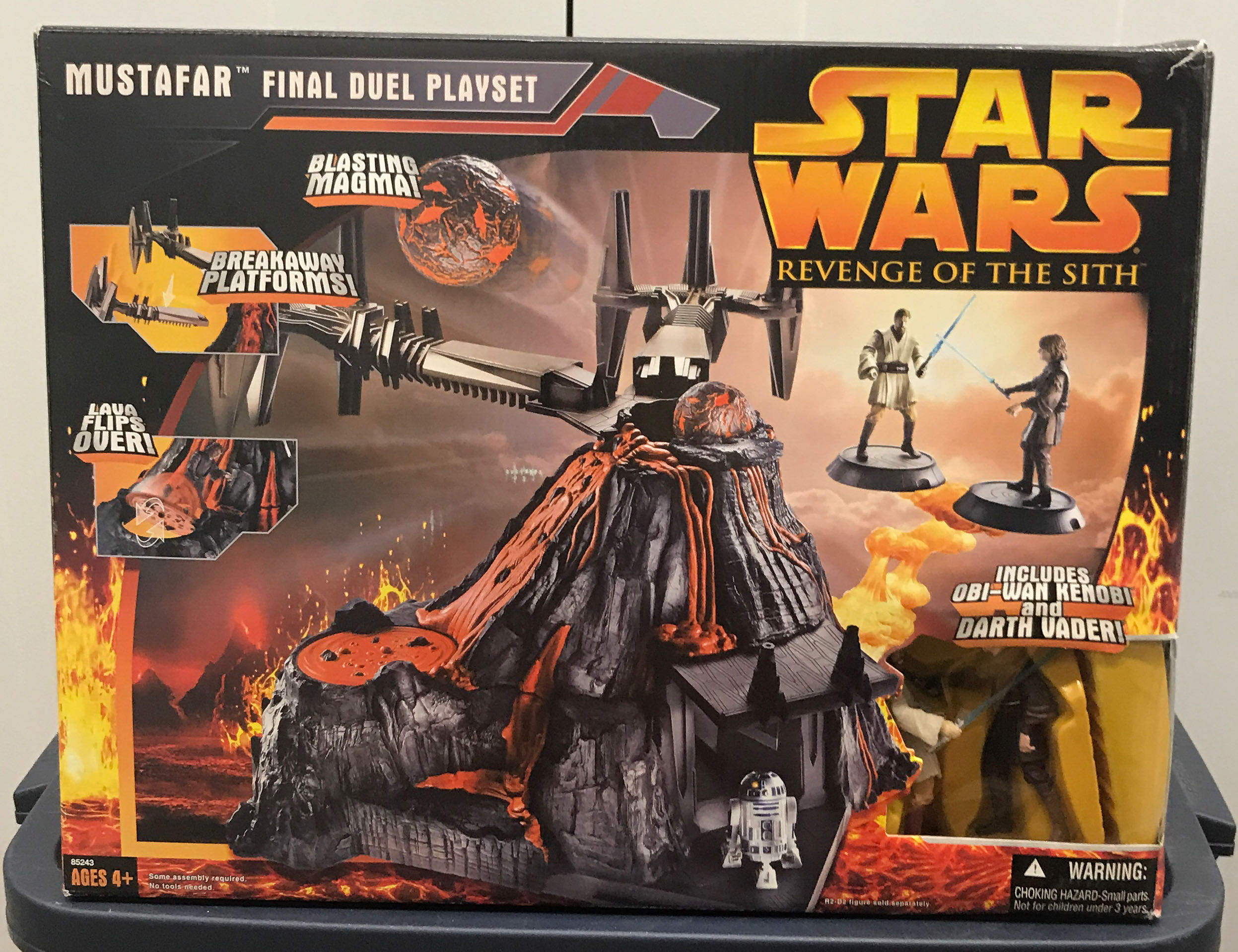 Obi-Wan Kenobi (Mustafar Final Duel Playset) - Hasbro (Playset) action figure collectible [Barcode 076930852439] - Main Image 2
