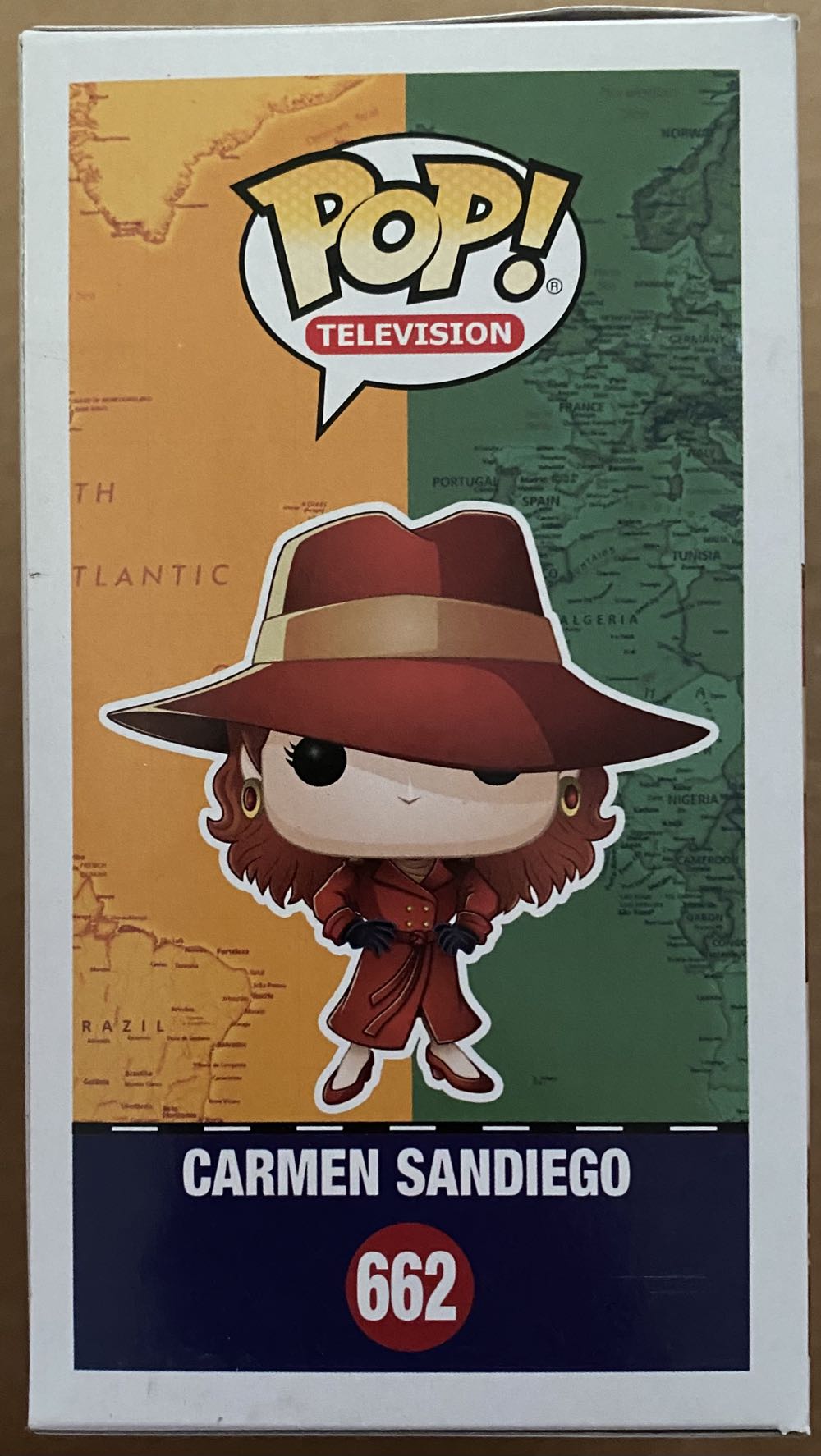 Pop! Television (Carmen Sandiego): #662 Carmen Sandiego Solto - Funko (Where In The World Is Carmen Sandiego?) action figure collectible [Barcode 889698320399] - Main Image 2