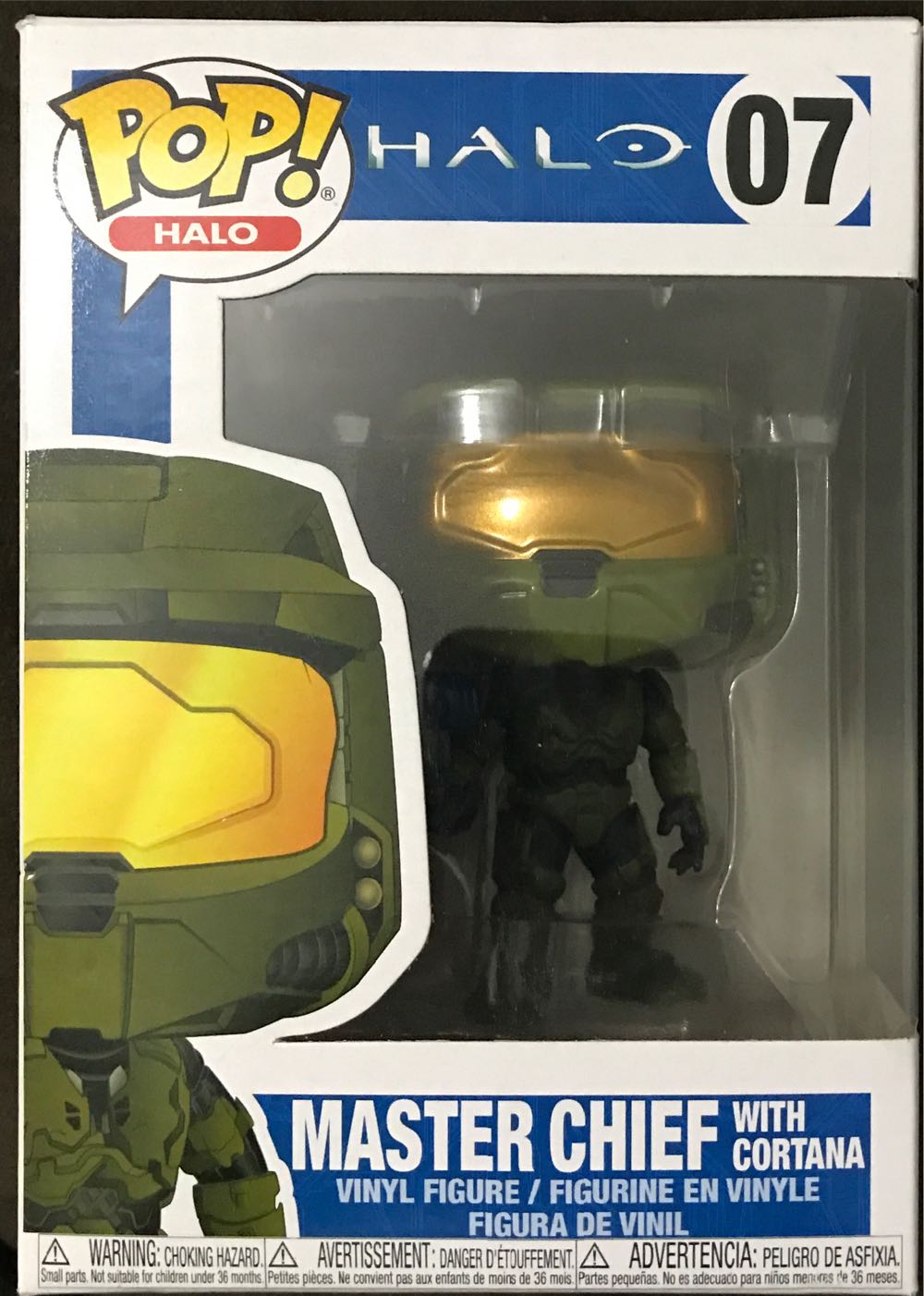 Halo: Master Chief With Cortana #07 - Funko (POP! Halo) action figure collectible [Barcode 889698300995] - Main Image 2