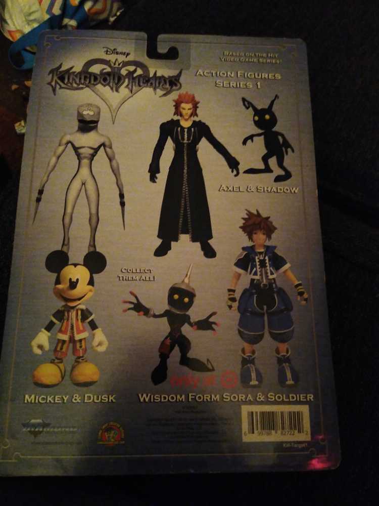Kingdom Hearts Axel+Shadow - Diamond Select Toys (Kingdom Hearts) action figure collectible [Barcode 699788827222] - Main Image 2