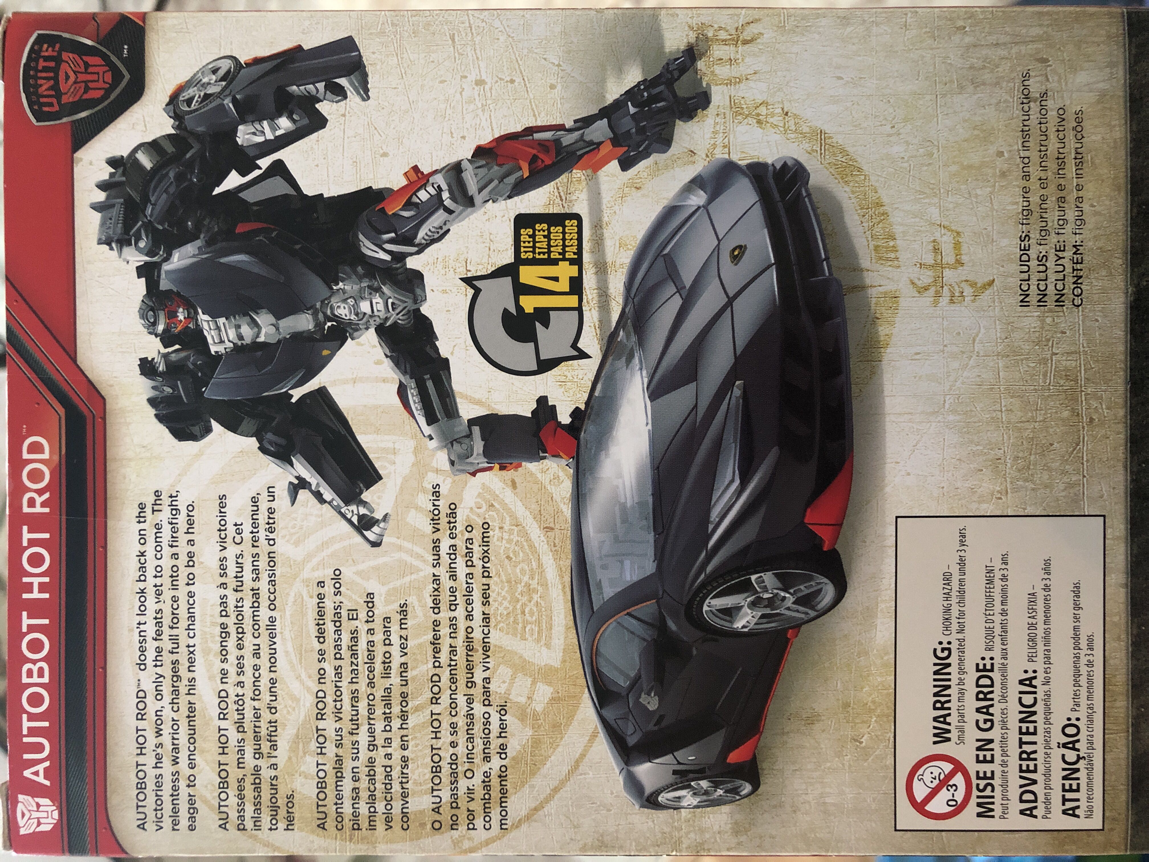 Hot Rod - Hasbro (Transformers Deluxe Class) action figure collectible [Barcode 630509589586] - Main Image 2