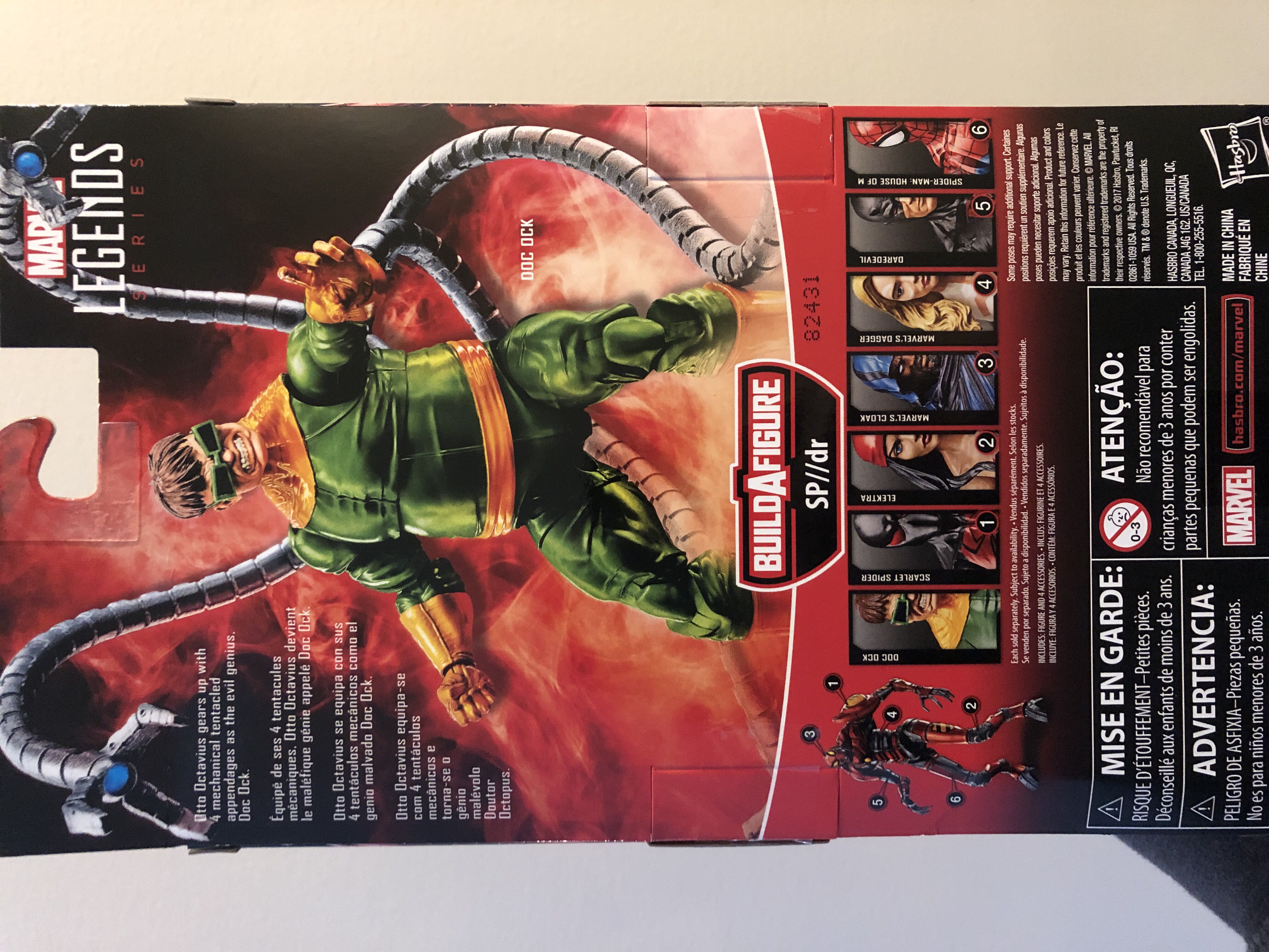 Doc Ock - Marvel Legends (Marvel (Spider-man)) action figure collectible [Barcode 630509689422] - Main Image 2