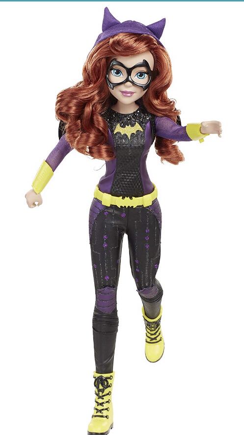 Batgirl - DC Super Hero Girls Batgirl Action Pose Doll - Jakks Pacific (Batgirl) action figure collectible [Barcode 039897646473] - Main Image 2
