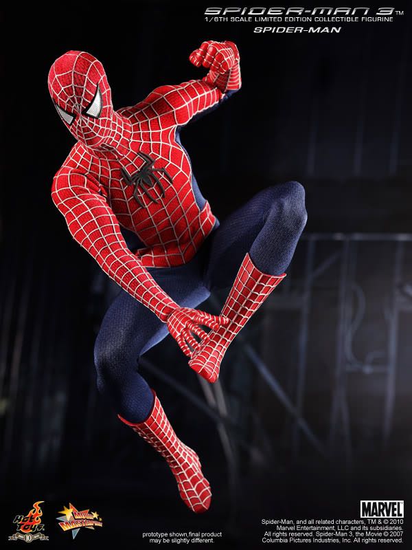 Hot Toys MMS 143 - Spider Man Red Suit (Spiderman 3) - xSOLD (Spiderman 3) action figure collectible - Main Image 2