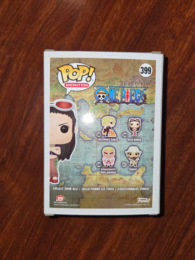 One Piece Nico Robin # 399 - Funko Pop ! Animation (One Piece) action figure collectible [Barcode 889698327169] - Main Image 2