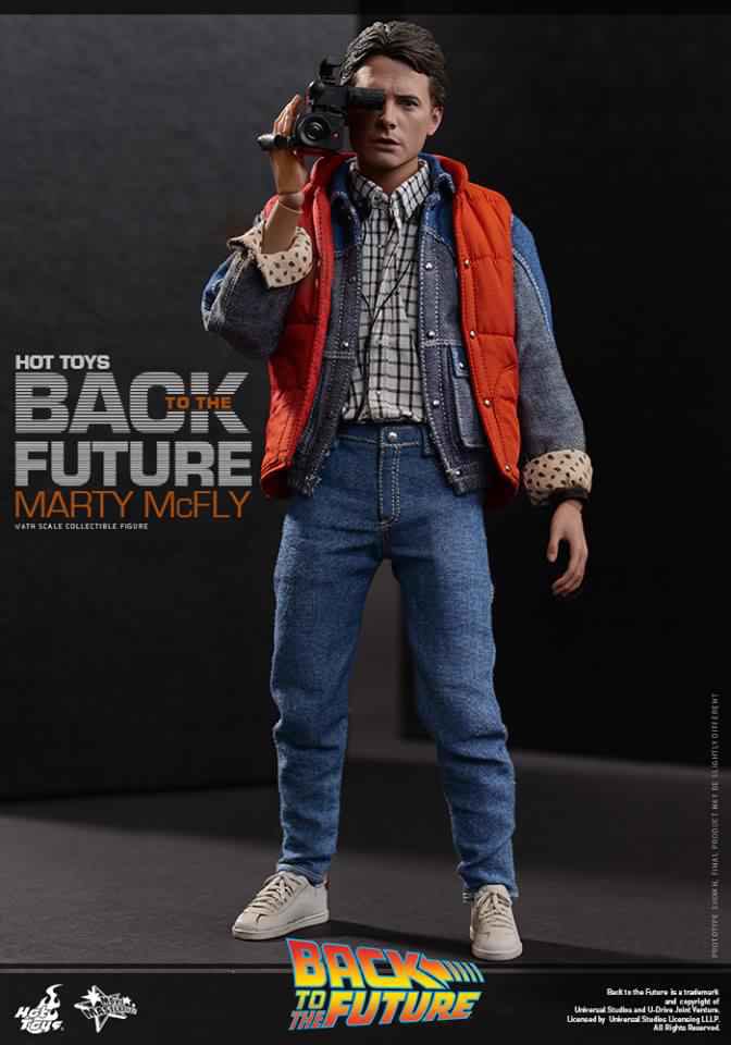 Marty Mcfly (Back To The Future) - Hot Toys (Back To The Future) action figure collectible - Main Image 2
