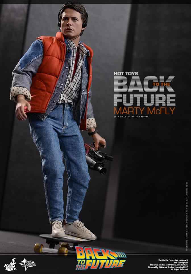 Marty Mcfly (Back To The Future) - Hot Toys (Back To The Future) action figure collectible - Main Image 3