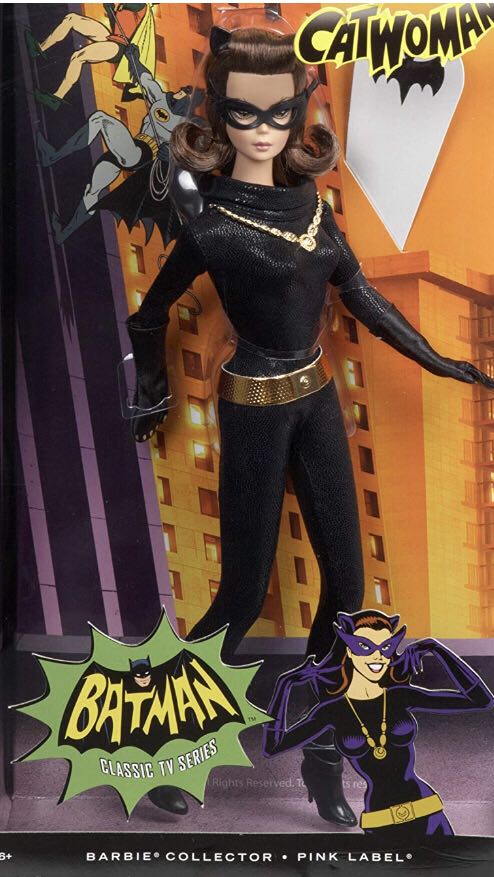 Mattel Batman Classic TV Series Catwoman - Barbie Classic TV - - Mattel (Barbie) action figure collectible [Barcode 746775184988] - Main Image 2