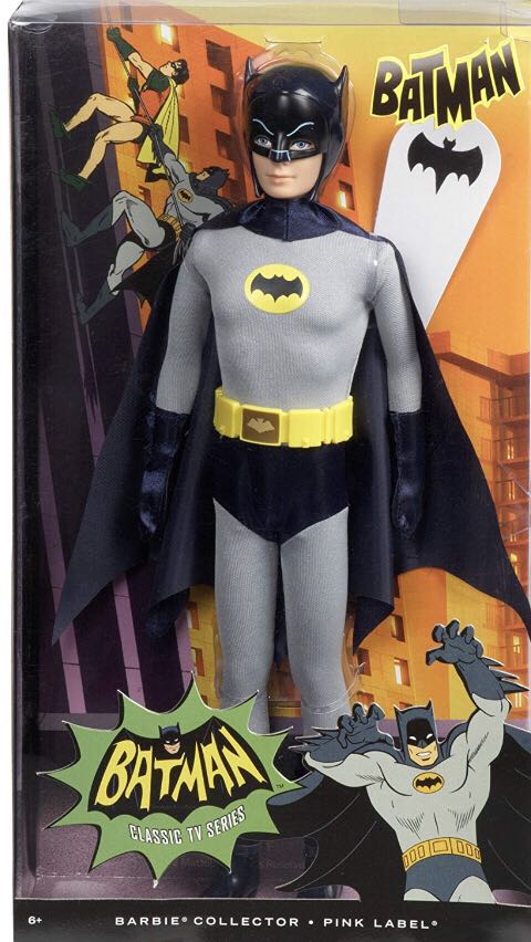 Mattel Batman - Barbie Collector Classic Batman Ken Doll - Mattel (Batman Classic Tv Series) action figure collectible [Barcode 746775184964] - Main Image 2