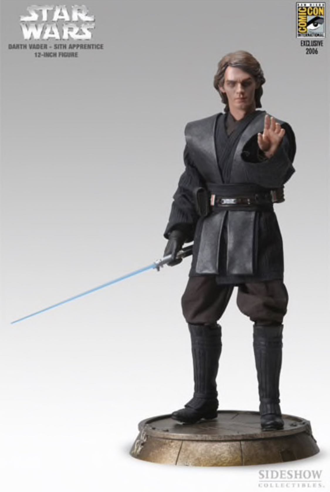 Sideshow 1/6 Scale Figure - Anakin Skywalker Red Eyes - Comic Con Exclusive - xSOLD (Episode III (Star Wars: Revenge of the Sith)) action figure collectible - Main Image 2