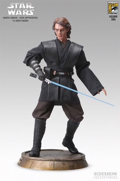 Sideshow 1/6 Scale Figure - Anakin Skywalker Red Eyes - Comic Con Exclusive - xSOLD (Episode III (Star Wars: Revenge of the Sith)) action figure collectible - Main Image 3