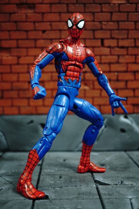 GamerVerse: House Of M Spider Man - Hasbro (Marvel: Legends Series) action figure collectible [Barcode 630509689453] - Main Image 4