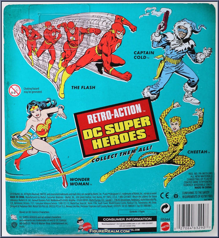 Cheetah - Mattel (Retro-Action DC Super Heroes) action figure collectible [Barcode 027084832907] - Main Image 3