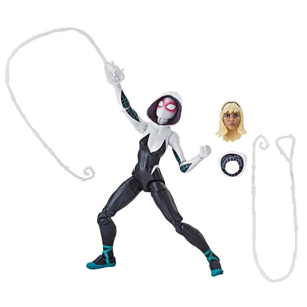 Miles Morales & Spider-Gwen - Hasbro (Spider-man: Into the Spider-verse) action figure collectible [Barcode 630509743353] - Main Image 4