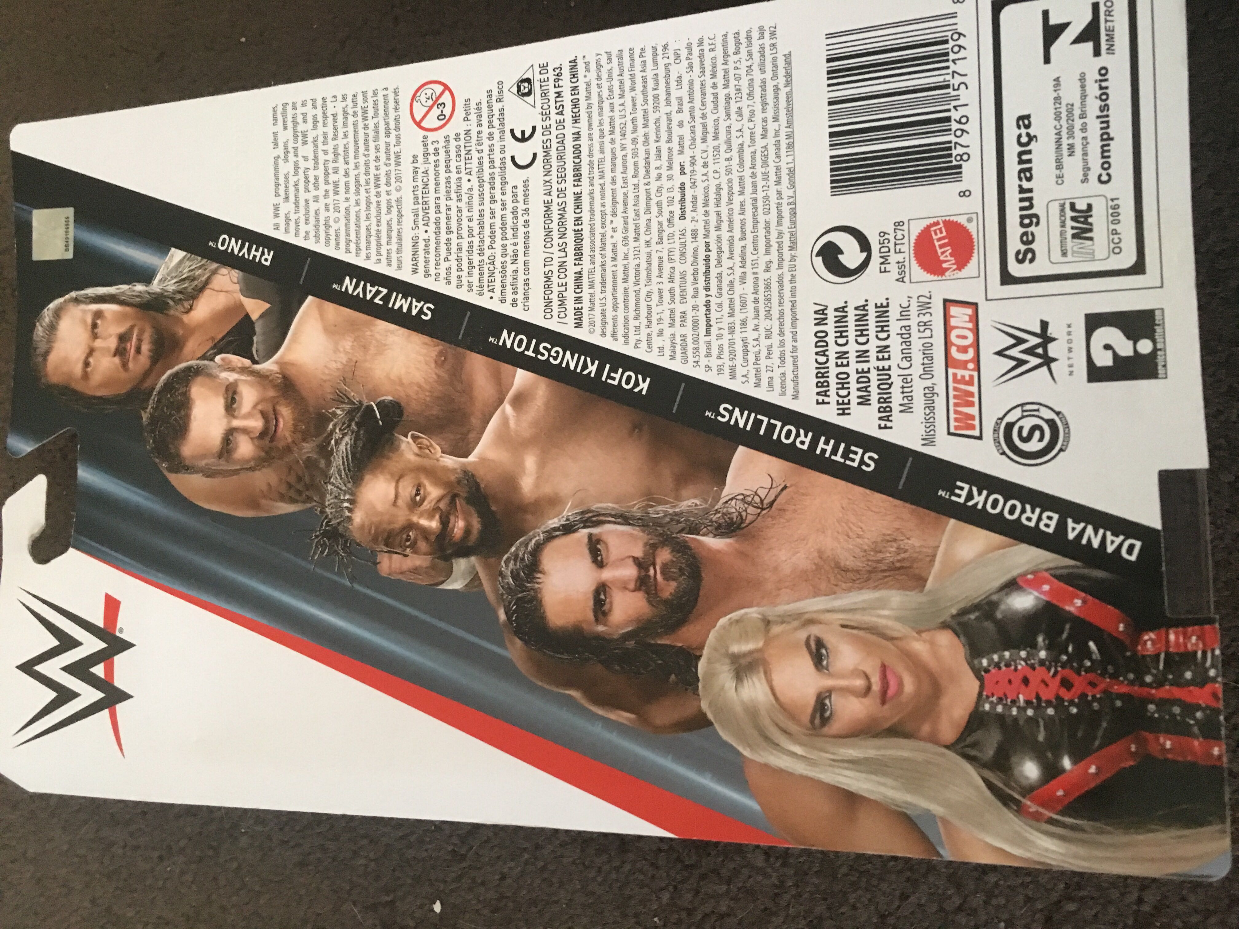 Dana Brooke - Mattel (WWE Basic Series #81) action figure collectible [Barcode 887961571998] - Main Image 2