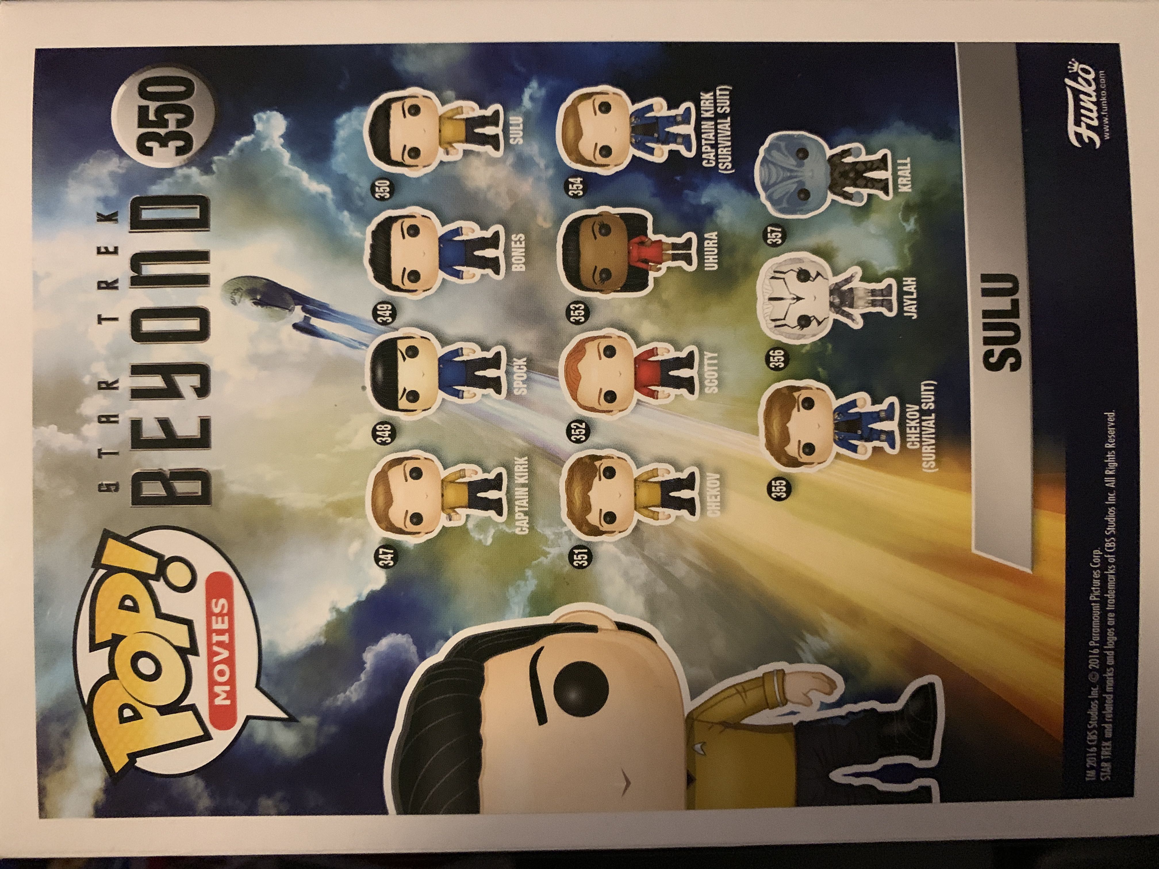 Star Trek Beyond - Sulu  action figure collectible [Barcode 889698104890] - Main Image 2