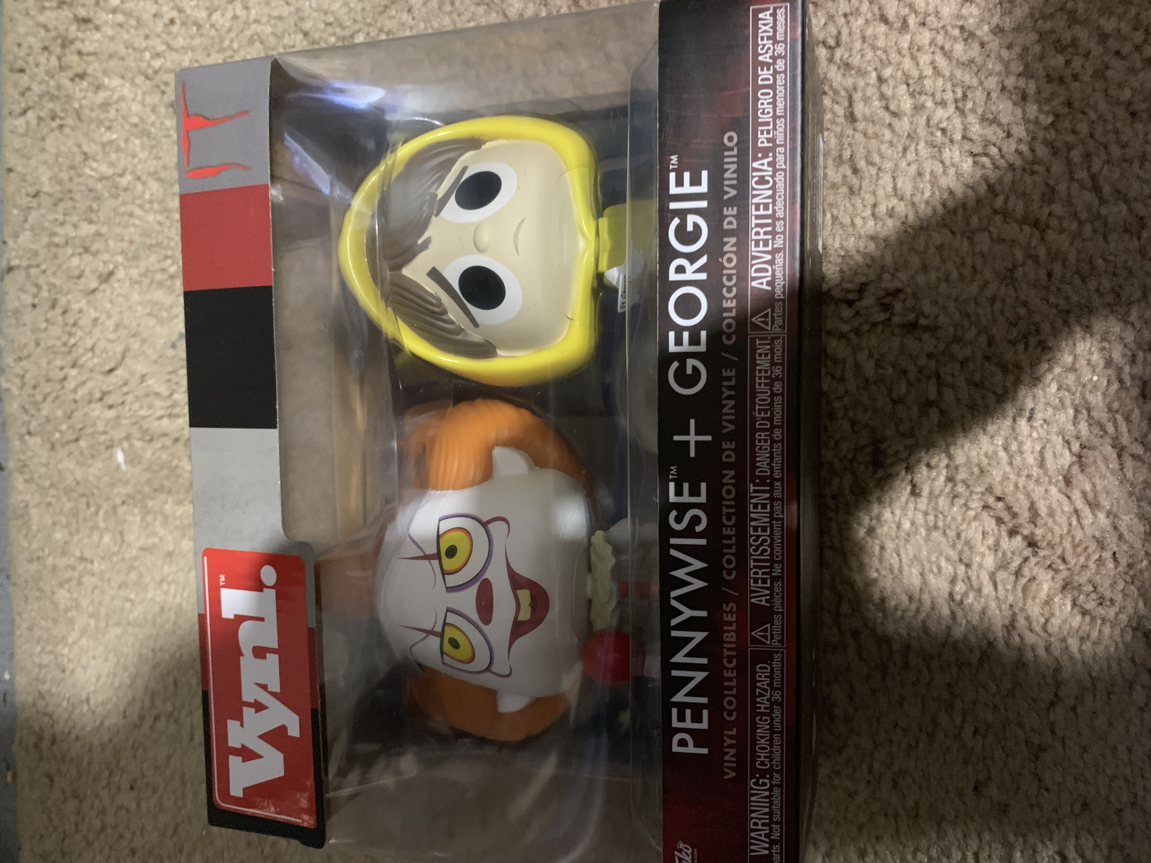 Funko Vinyl Pennywise & Georgie - Funko (Horror) action figure collectible [Barcode 889698292573] - Main Image 2