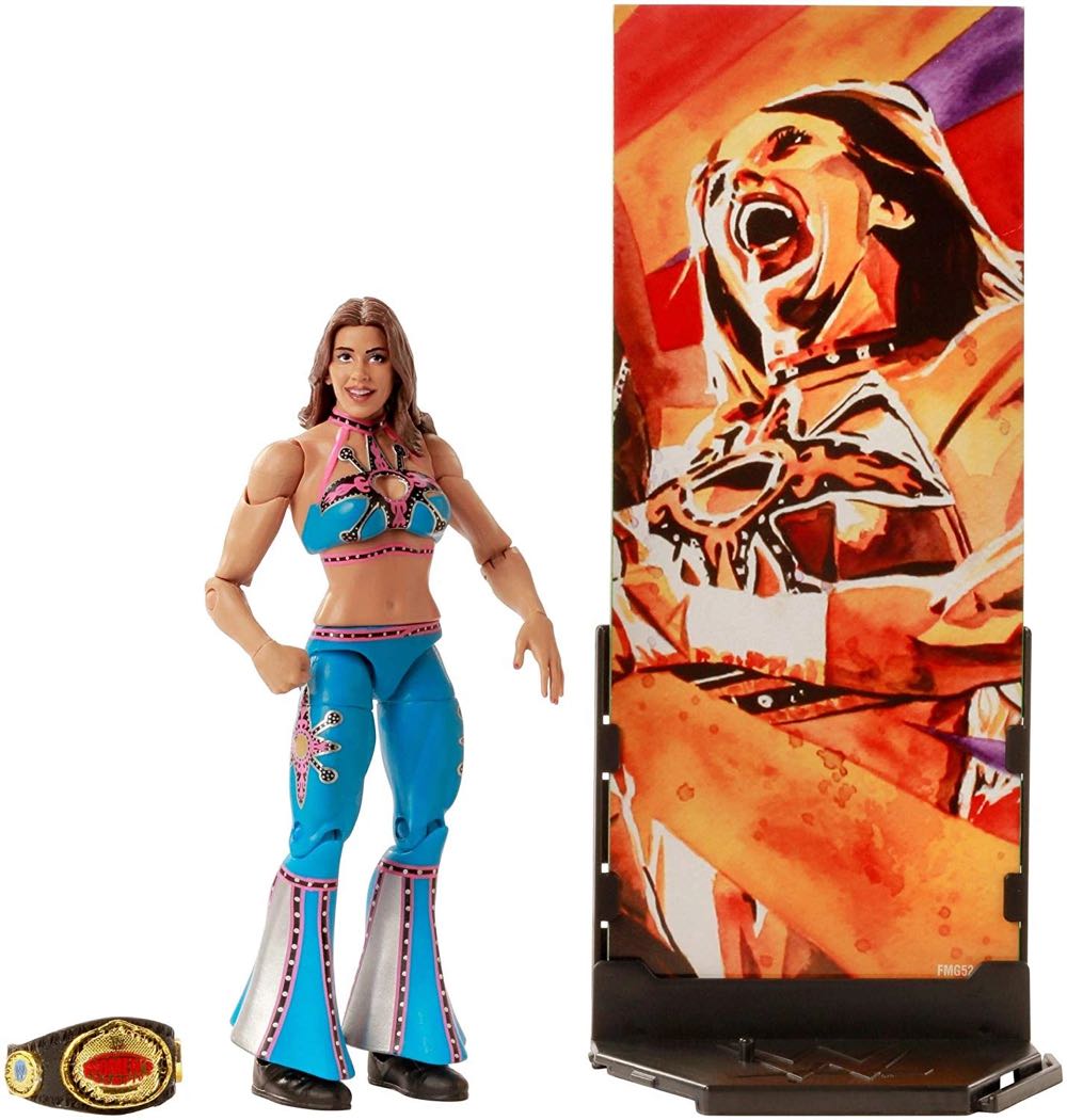 Mickie James - Mattel (WWE Elite Collection Series) action figure collectible [Barcode 887961572834] - Main Image 3