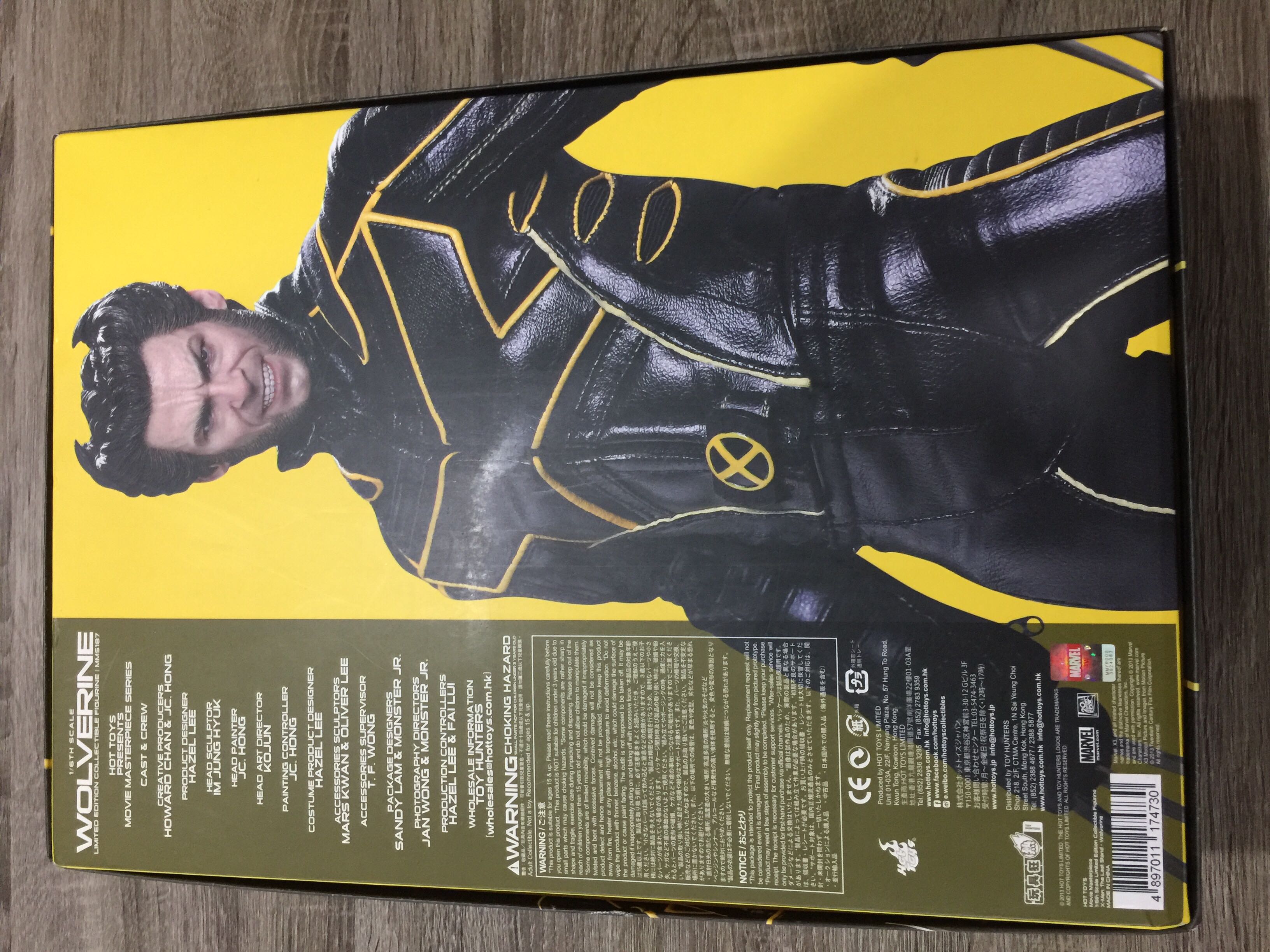 Wolverine X-MEN The Last Stand - Hot Toys action figure collectible [Barcode 4897011174730] - Main Image 2