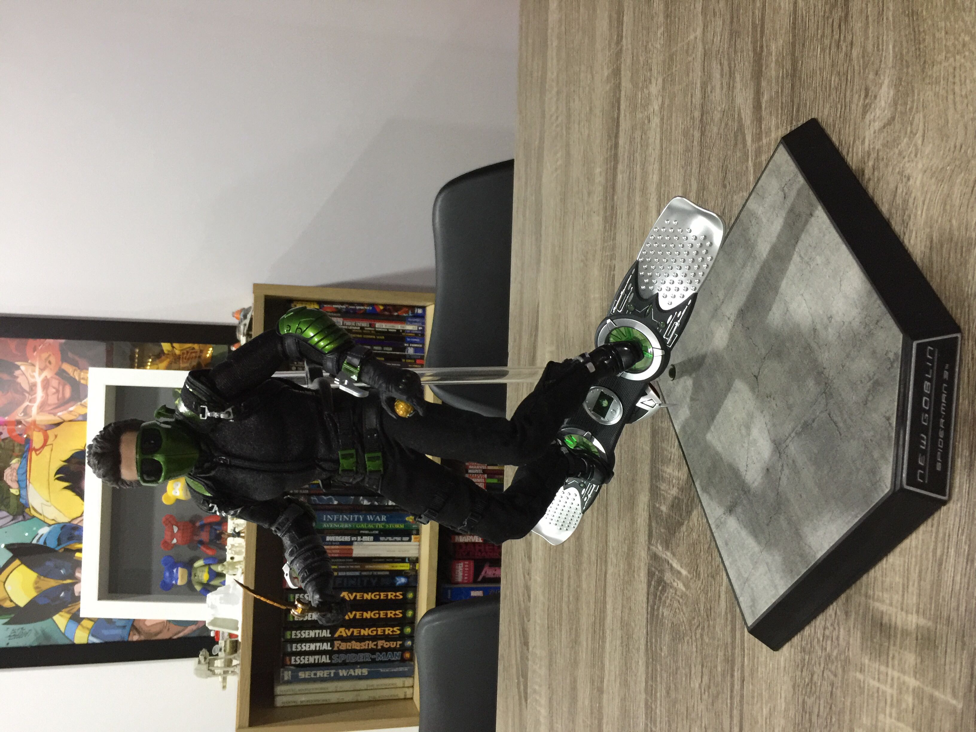 New Goblin Spider-Man 3 - Hot Toys (Spider Man) action figure collectible [Barcode 4897011173962] - Main Image 3