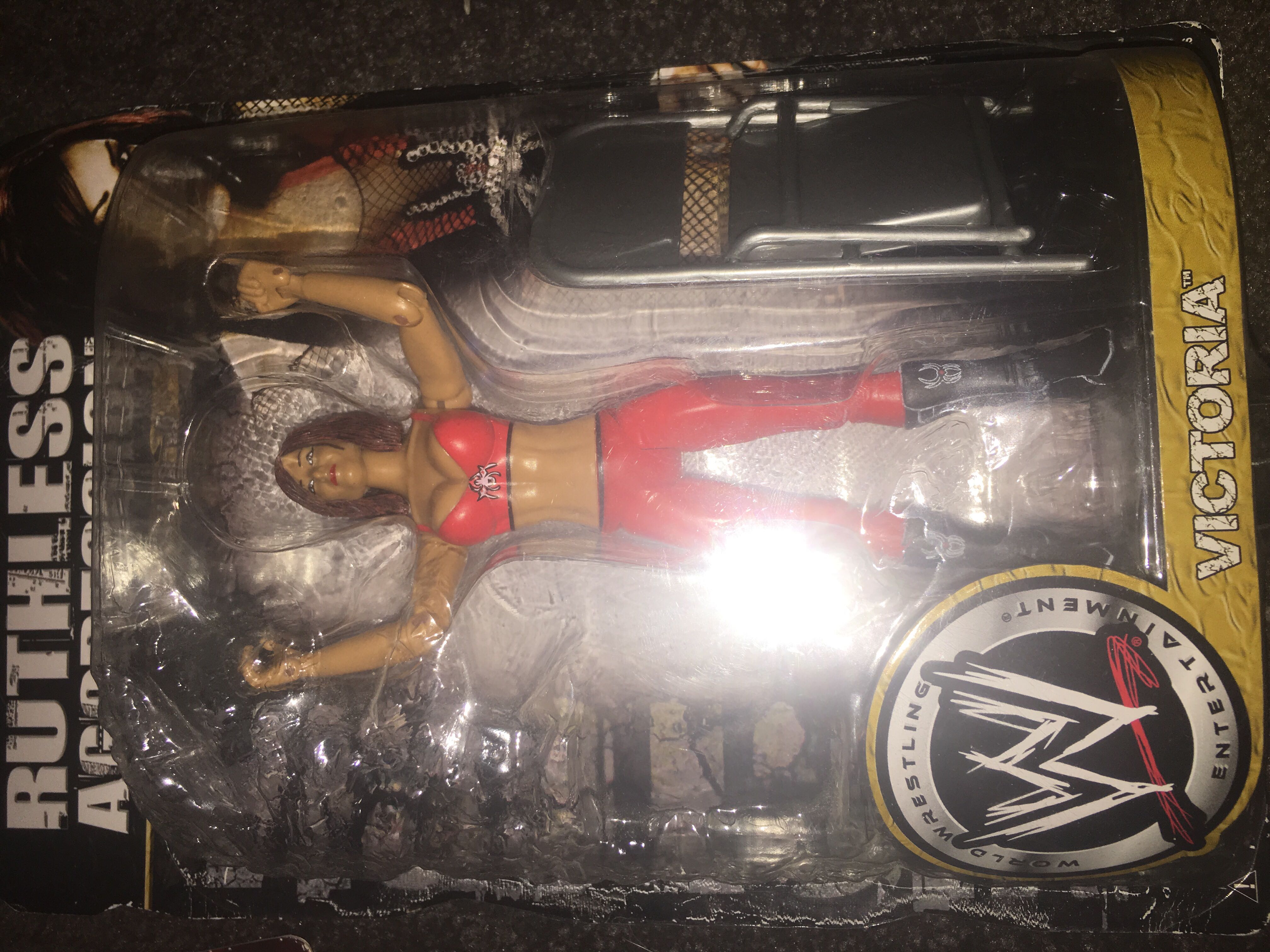 Victoria - Jakks Pacific (Ruthless Aggression) action figure collectible [Barcode 039897937960] - Main Image 1