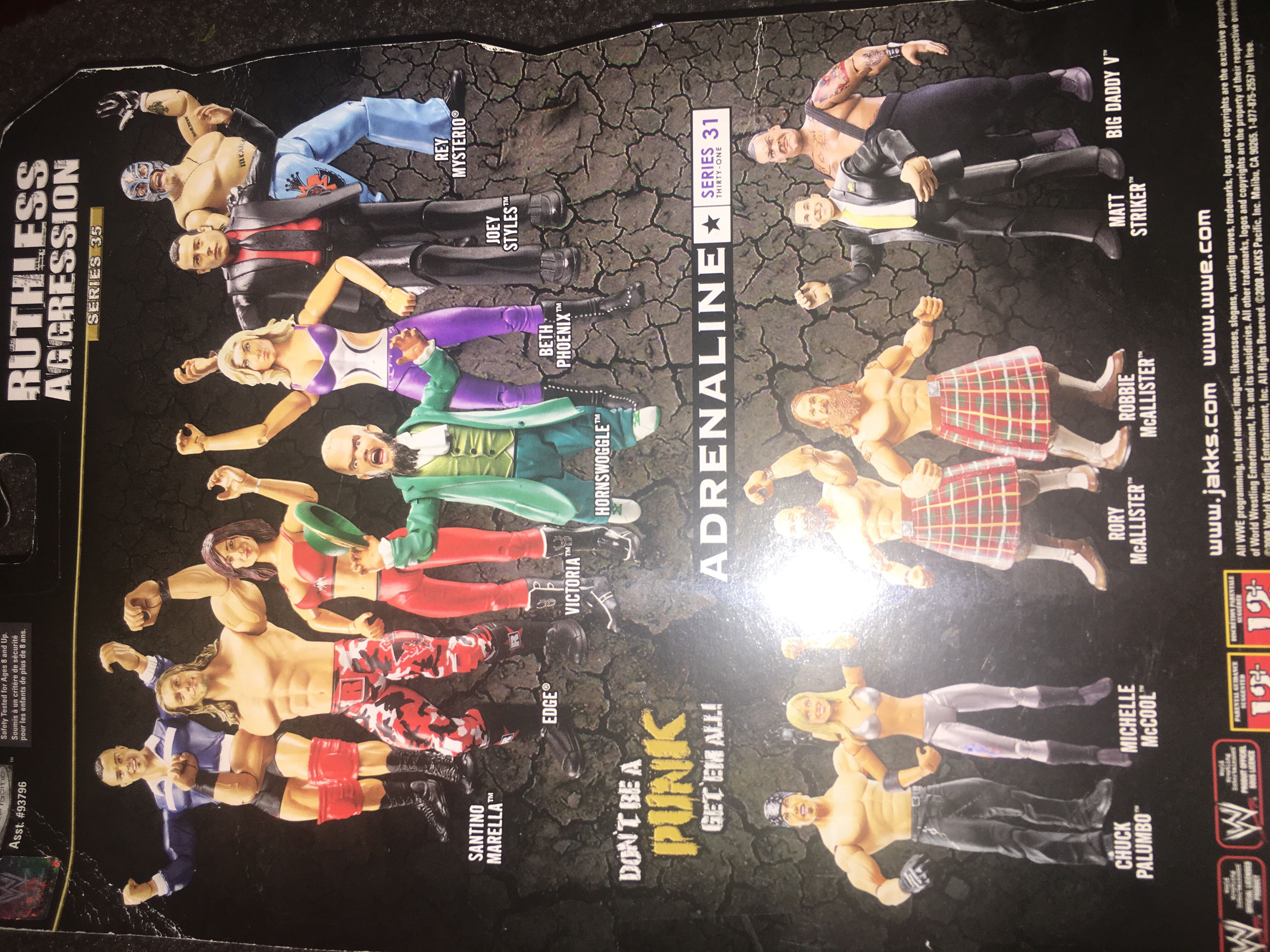 Victoria - Jakks Pacific (Ruthless Aggression) action figure collectible [Barcode 039897937960] - Main Image 2