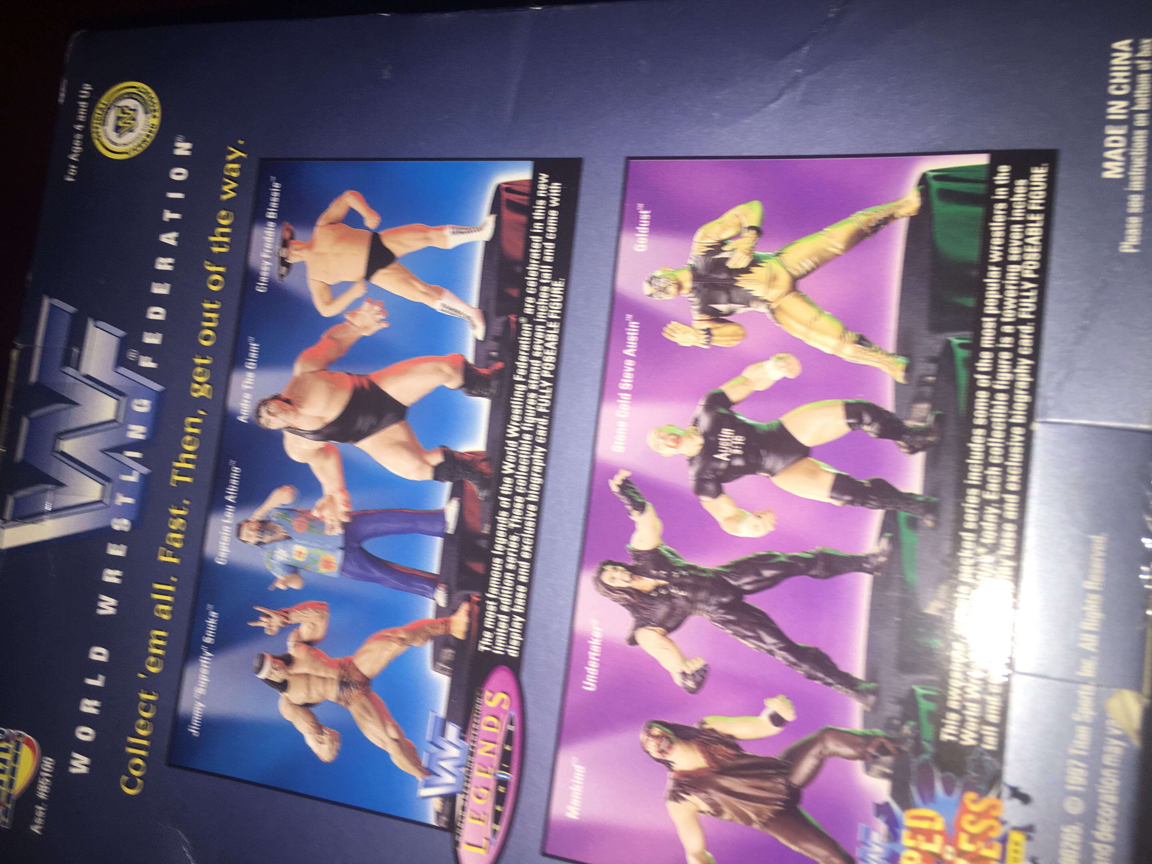 Captain Lou Albano - WWF Jakks Pacific BCA (WWF Jakks Pacific BCA WWF Legends Series 1) action figure collectible [Barcode 039897851044] - Main Image 2