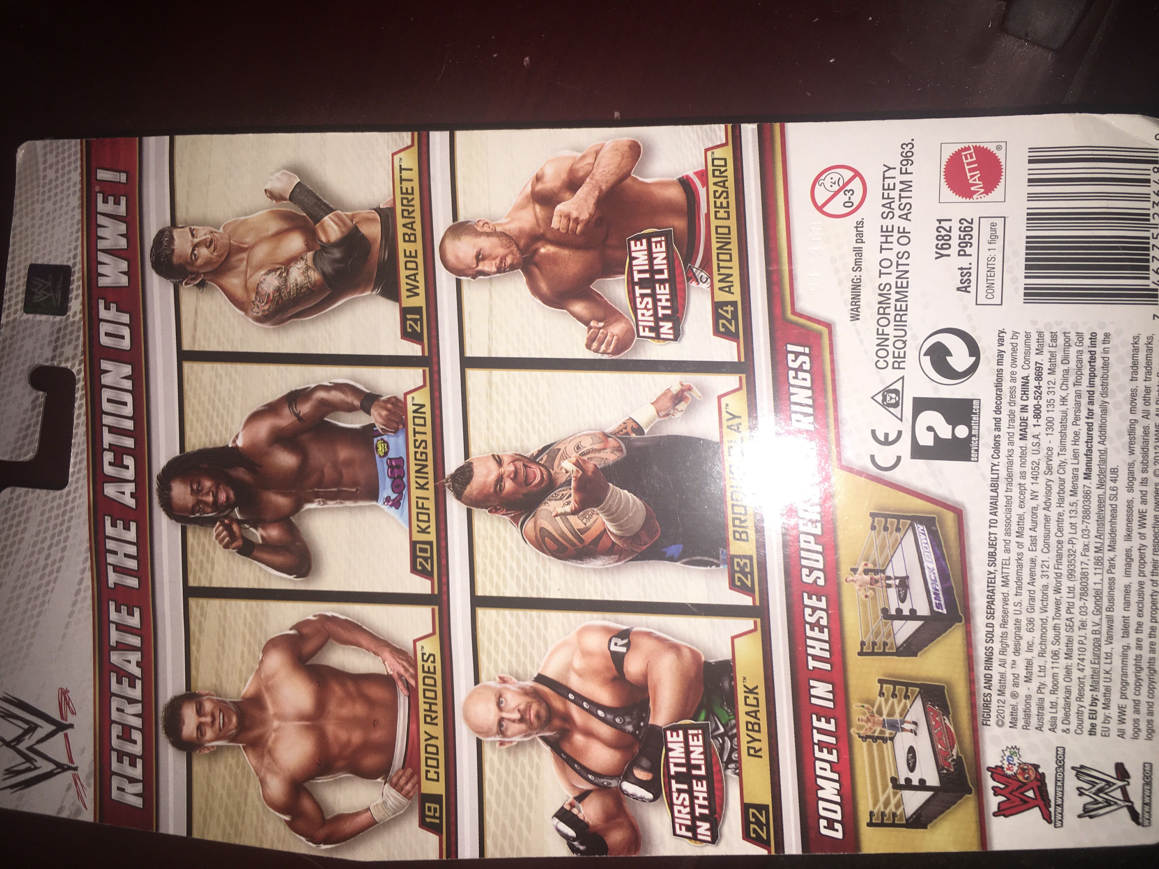 Brodus Clay - Mattel (WWE Basic Mattel) action figure collectible [Barcode 746775236489] - Main Image 2