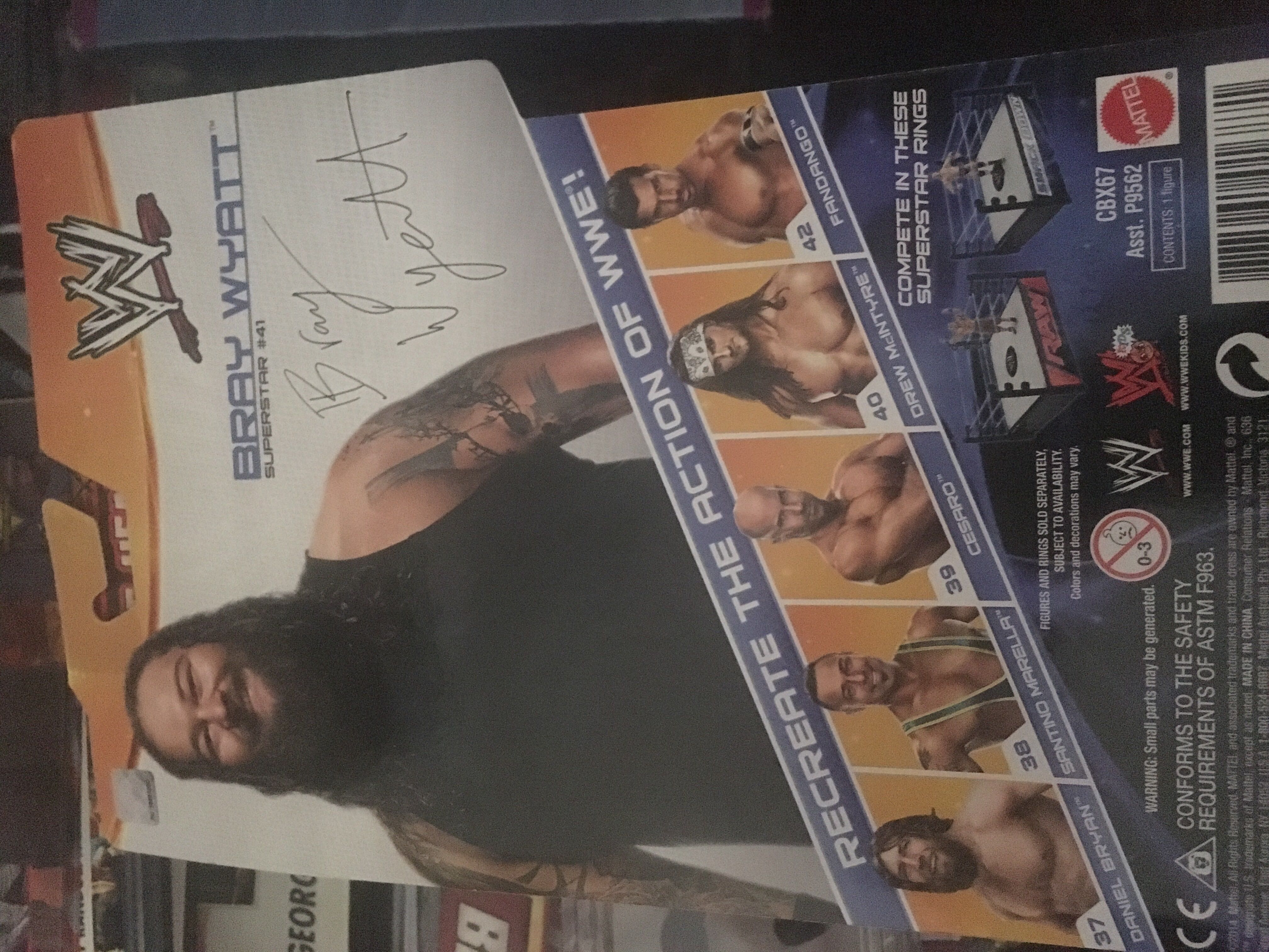 Bray Wyatt - Mattel (WWE Basic Mattel) action figure collectible [Barcode 887961016871] - Main Image 2