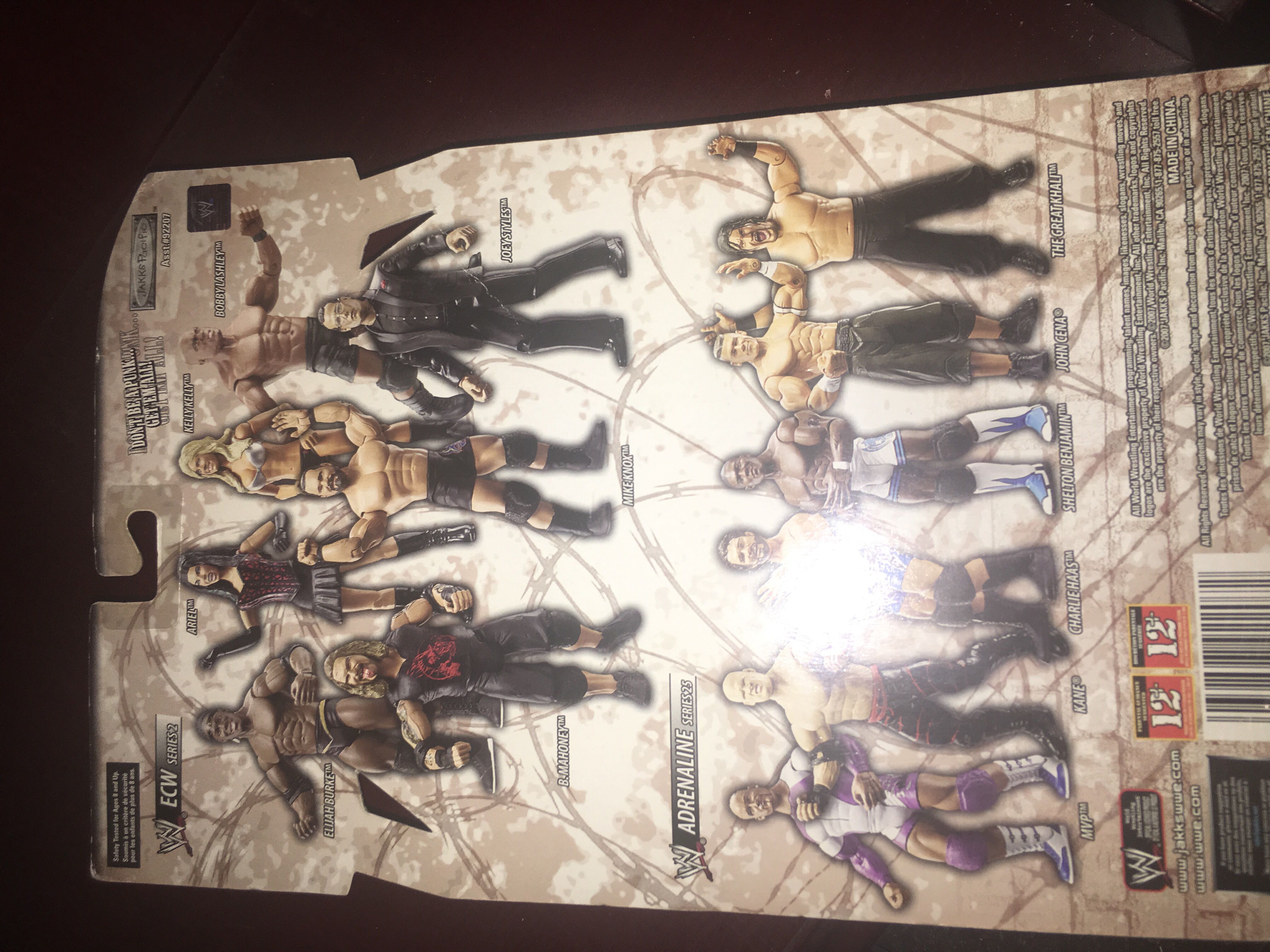 Ariel - Jakks Pacific (ECW) action figure collectible [Barcode 039897922072] - Main Image 2