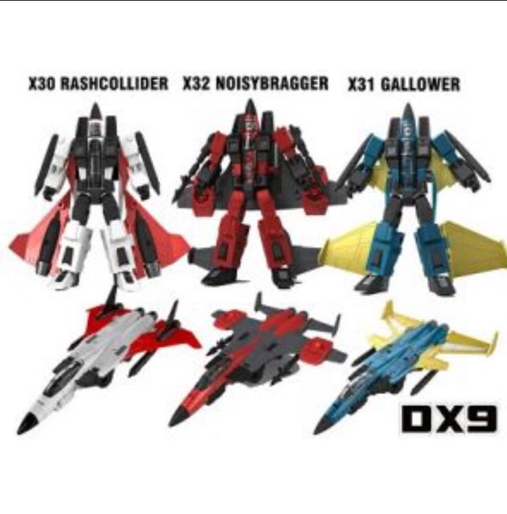 DX9 War In Pocket Coneheads Set Of 3 - DX9 Toys (G1) action figure collectible - Main Image 2