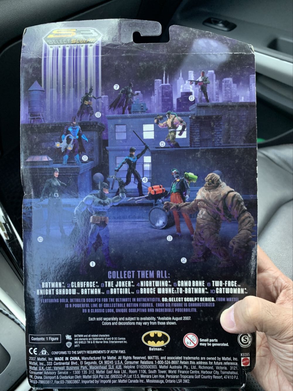 DC Super Heroes Select Sculpt (S3) Series CLAYFACE (Mattel) - Mattel (Dc Comics Multiverse) action figure collectible [Barcode 027084454932] - Main Image 4