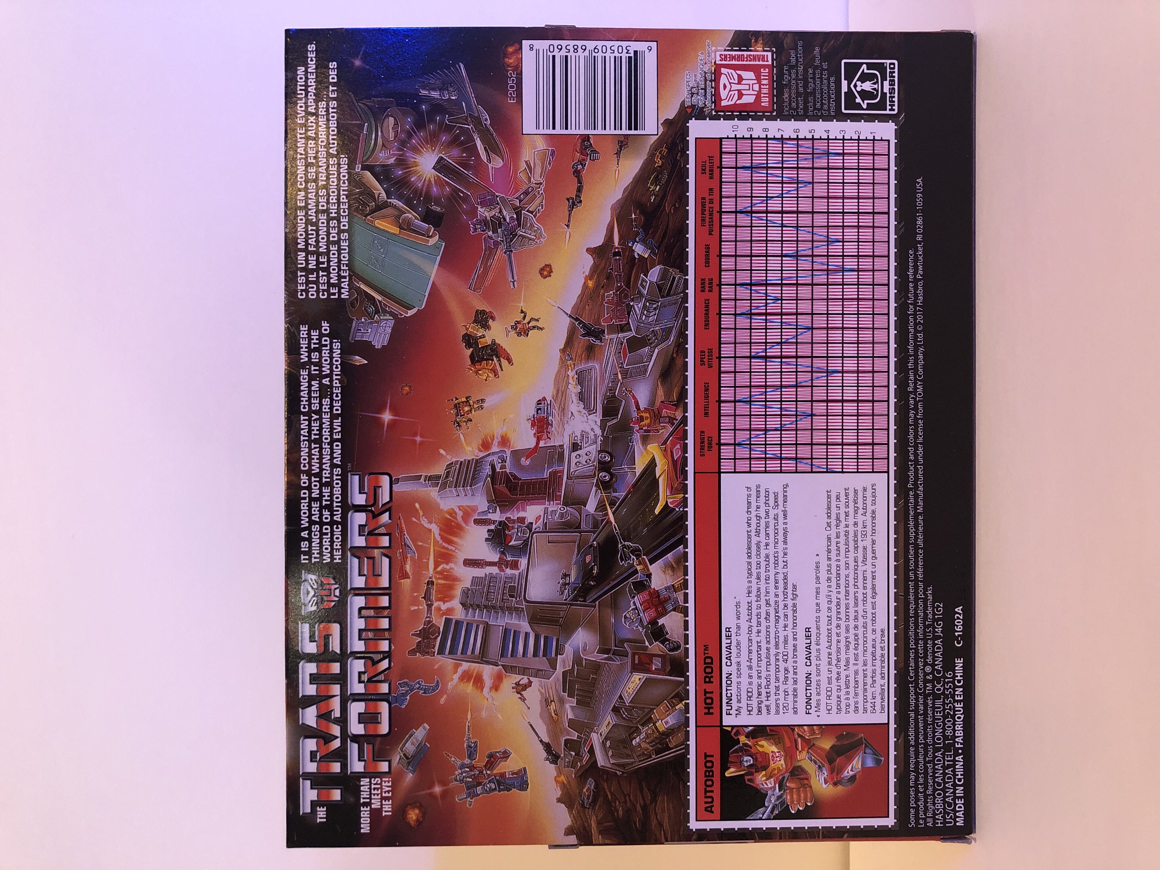 Transformers G1 Reissue: Hot Rod - Hasbro (Transformers - 2000) action figure collectible [Barcode 630509685608] - Main Image 2