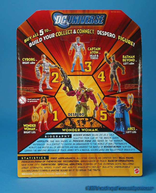 DC Universe Classics, Wave 4: Wonder Woman - Mattel (DC Comics - Super Heroes) action figure collectible - Main Image 4