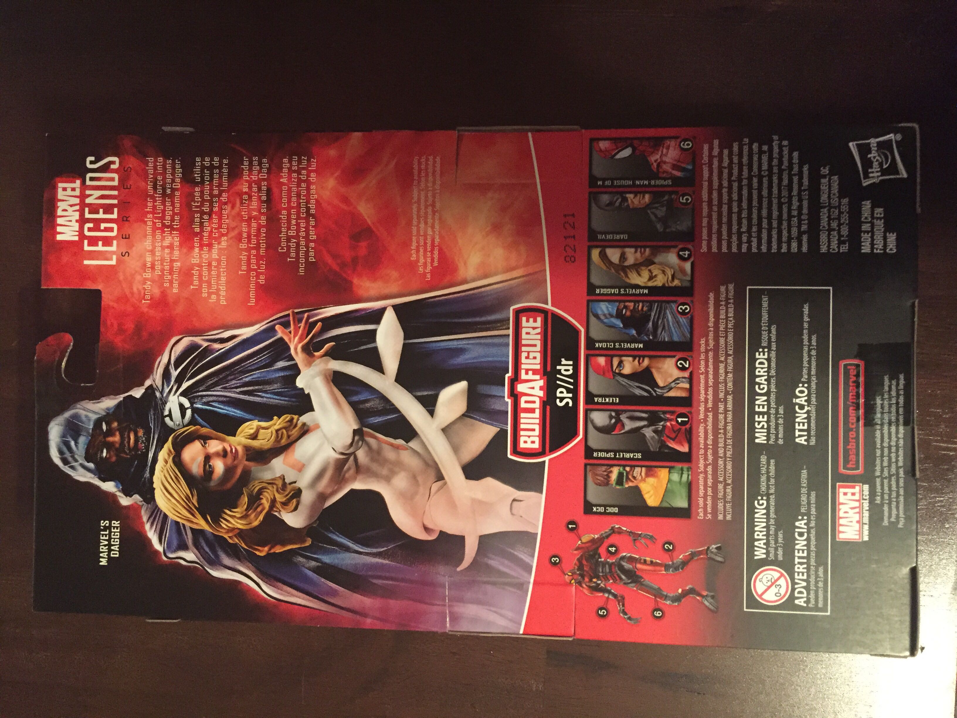 Dagger - Hasbro (Marvel Legends (BAF - SP//dr)) action figure collectible [Barcode 630509689415] - Main Image 2