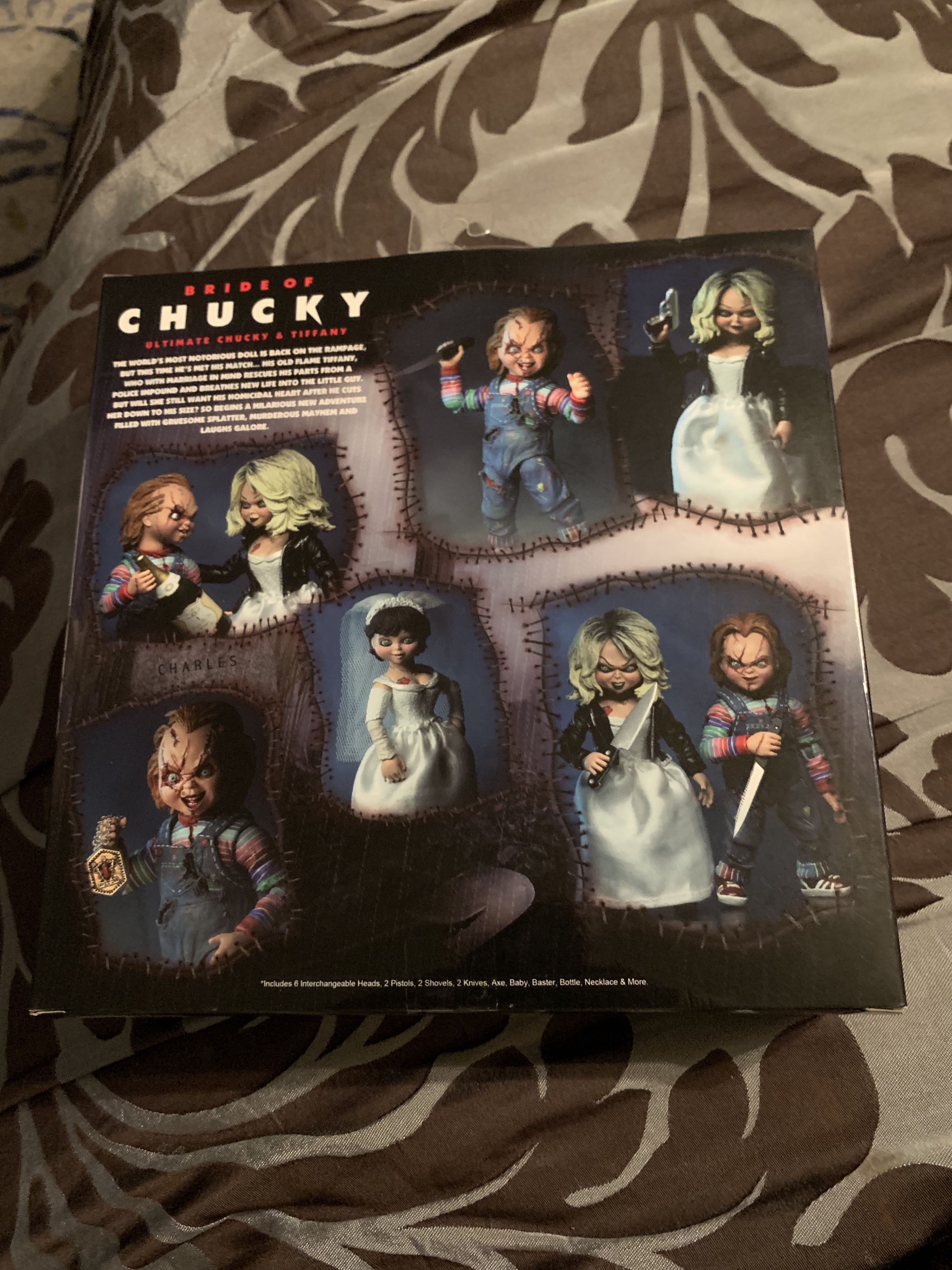 Chucky & Tiffany - FILMS - HORROR (Bride Of Chucky) action figure collectible [Barcode 634482421147] - Main Image 3