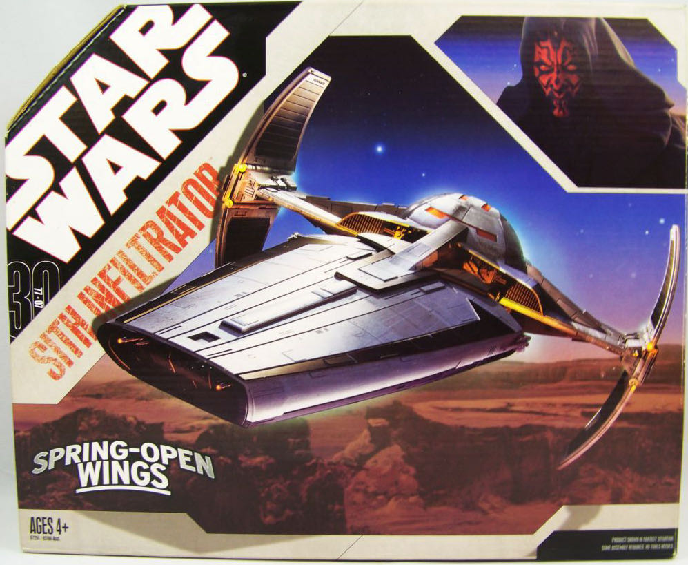 Sith Infiltrator  - Hasbro (Star Wars Movie Heroes) action figure collectible [Barcode 653569207313] - Main Image 2