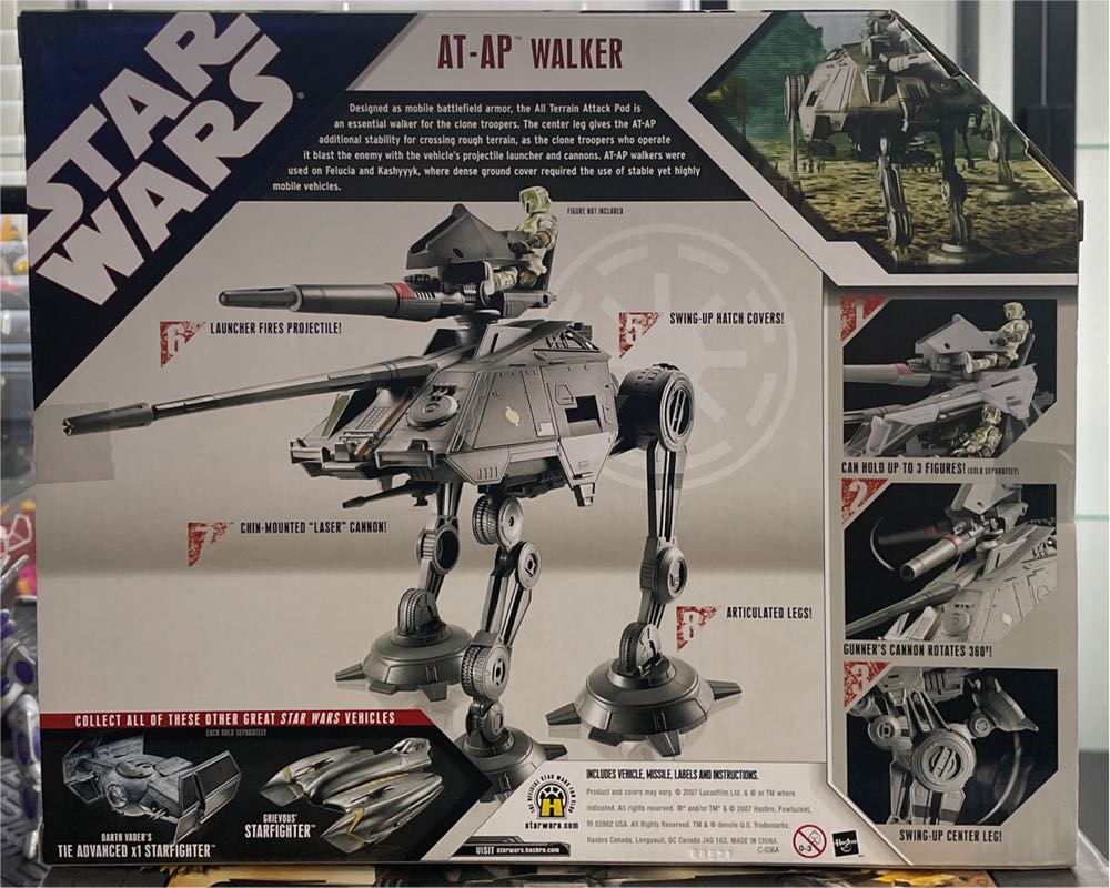 AT-AP Walker - Hasbro (Star Wars - 30th Anniversary Collection) action figure collectible [Barcode 653569284963] - Main Image 2