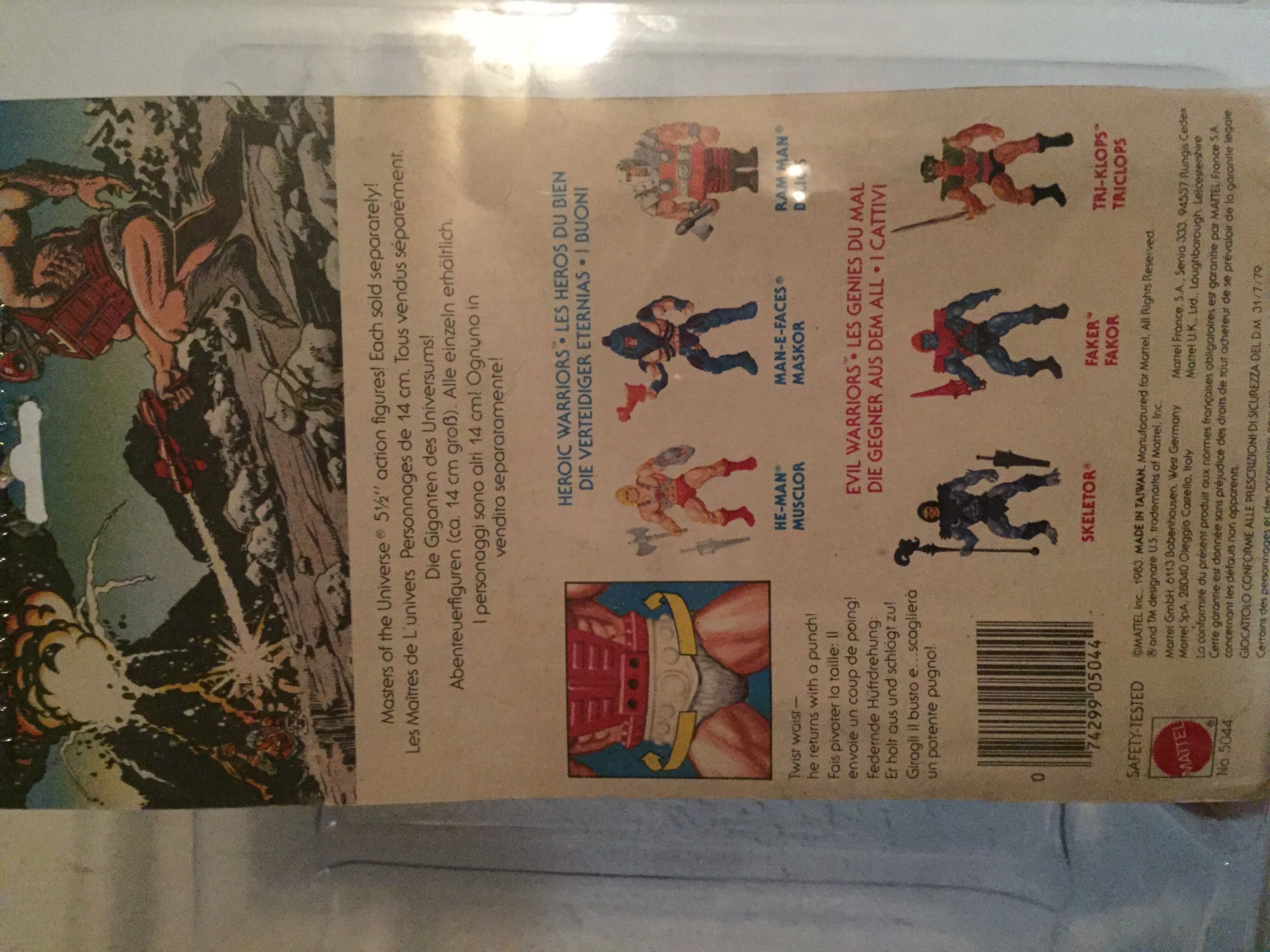 MOTU Zodac  - Mattel (Masters Of The Universe) action figure collectible [Barcode 074299050442] - Main Image 2