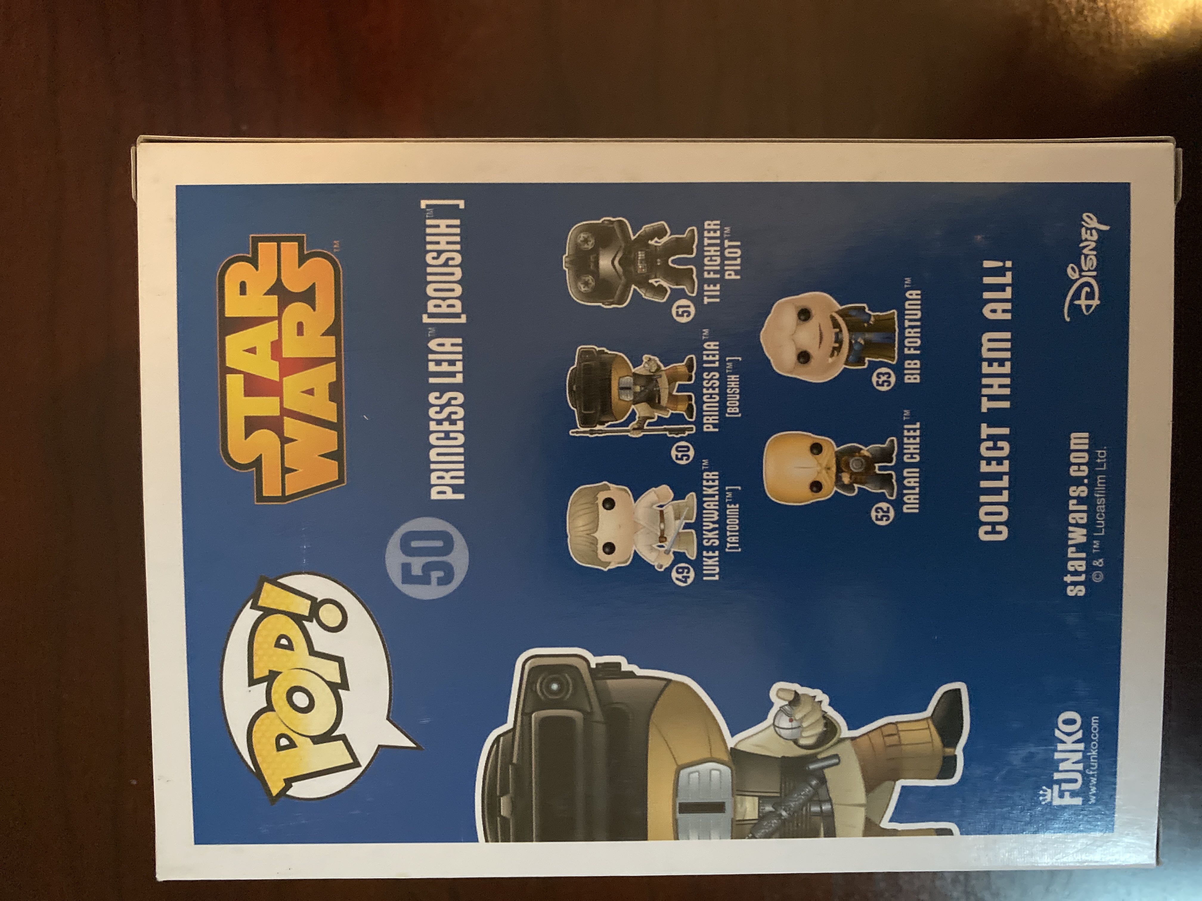 Princess Leia (Boushh)  - Funko Pop (Funko Pop!) action figure collectible [Barcode 849803057091] - Main Image 3