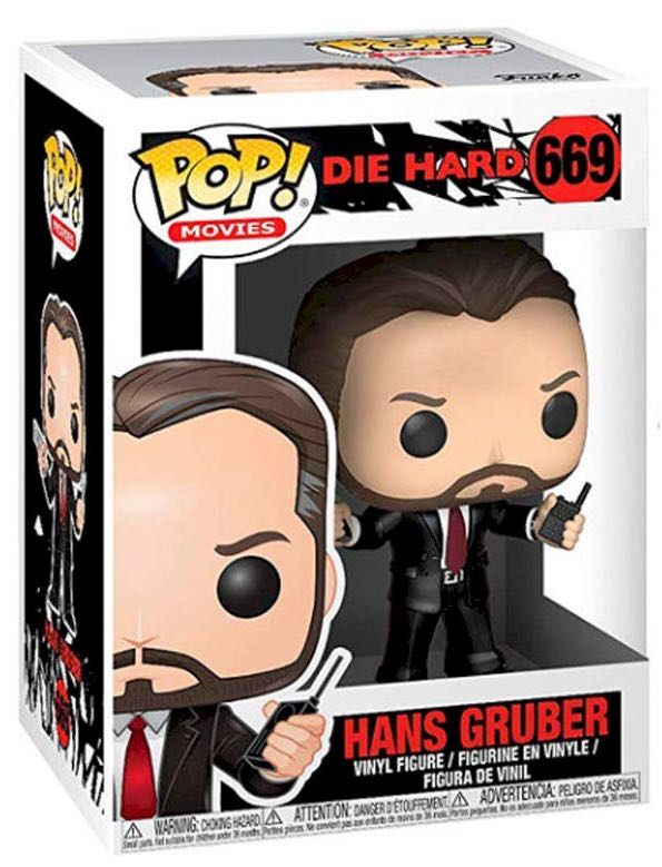 Funko Holiday Die Hard 669 Hans Gruber - Funko (Die Hard) action figure collectible [Barcode 889698348690] - Main Image 2