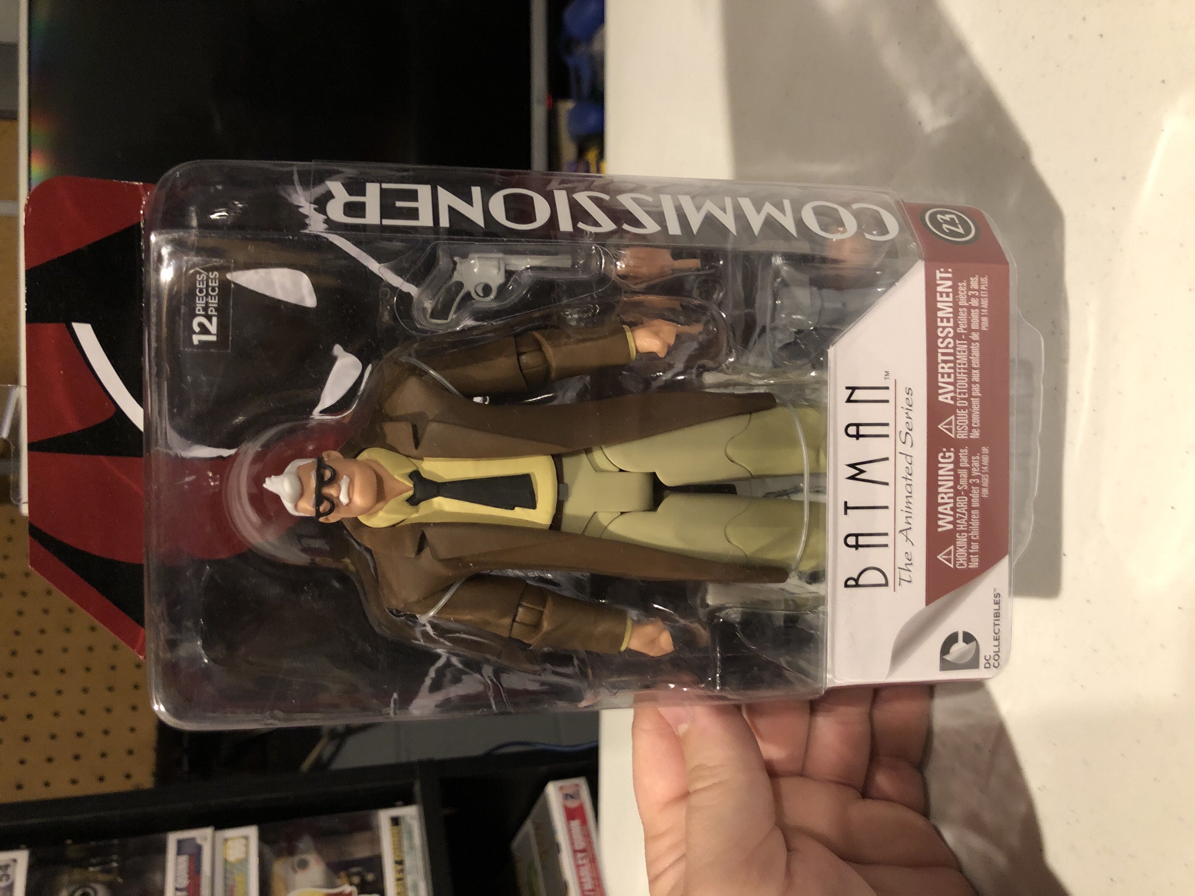 BTAS: #23 Commissioner Gordon - DC Collectibles (Batman: The Animated Series) action figure collectible [Barcode 761941335858] - Main Image 1