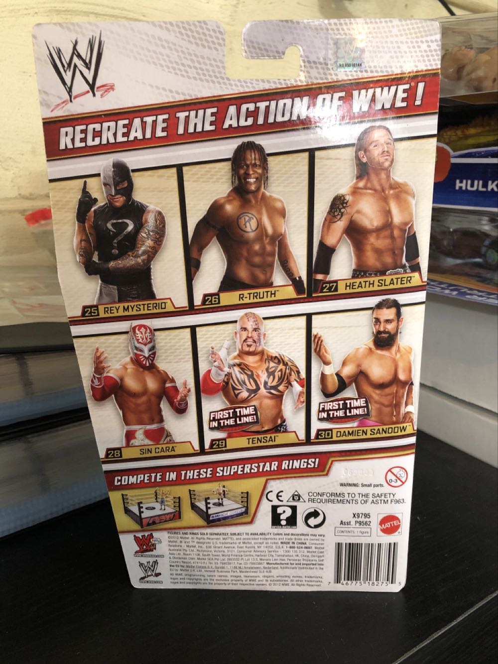 Damien Sandow #30 - Mattel Wwe (Wrestling (WWE)) action figure collectible [Barcode 746775182755] - Main Image 2