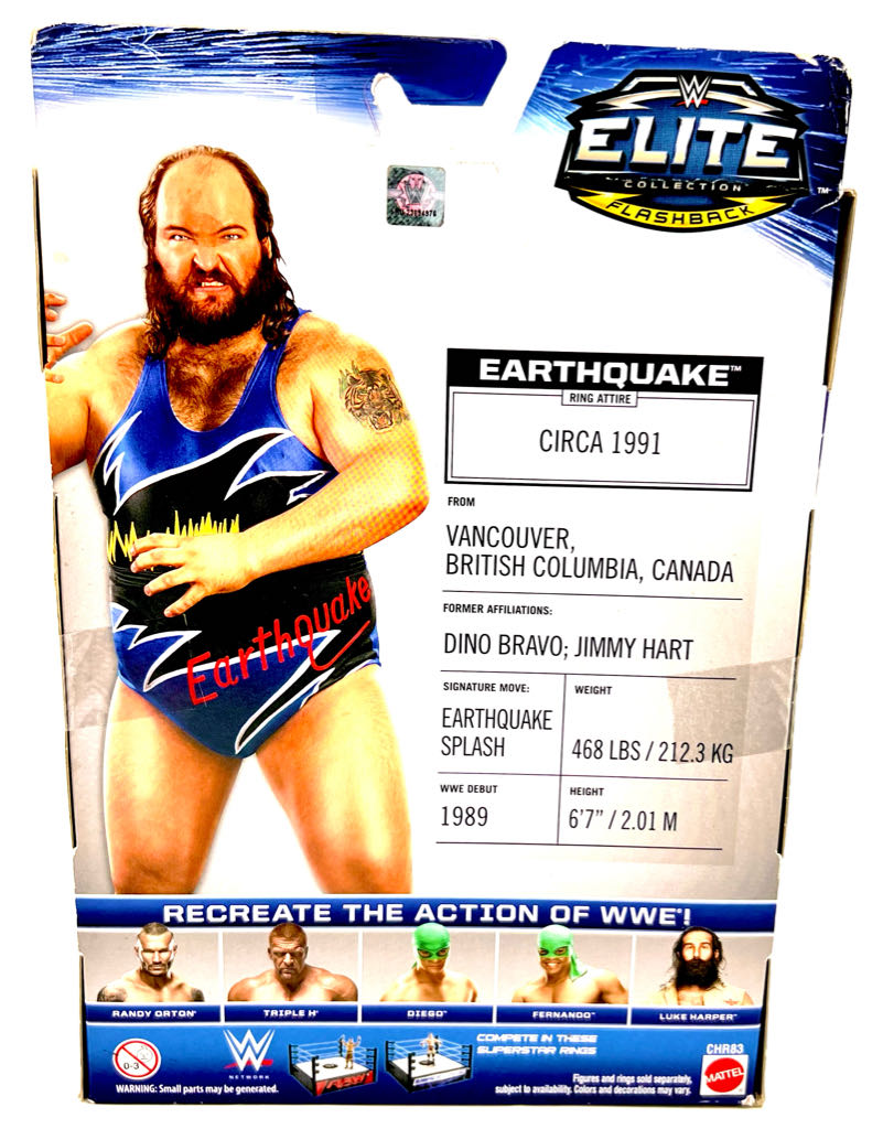 Earthquake - Mattel (Mattel Elite Collection) action figure collectible [Barcode 887961087123] - Main Image 2