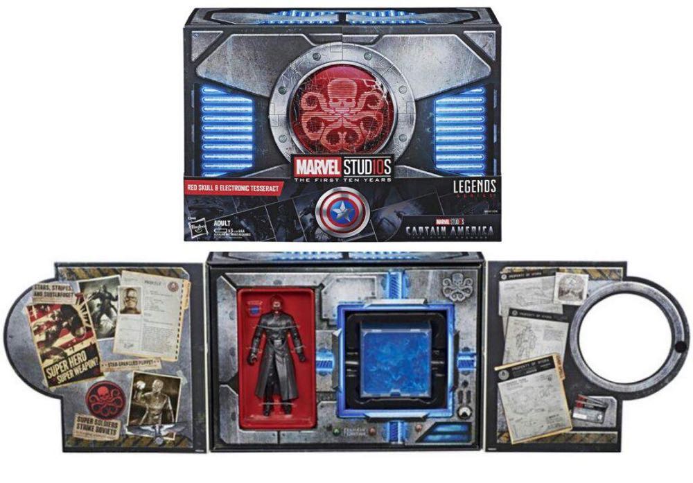 Red Skull & Tesserect (SDCC) - Hasbro (Captain America: The First Avenger) action figure collectible [Barcode 630509682942] - Main Image 3