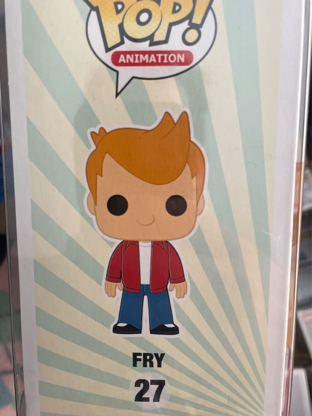 Fry (Futurama) #27 *Signed by Billy West* - Funko (Funko Pop) action figure collectible [Barcode 849803052355] - Main Image 2