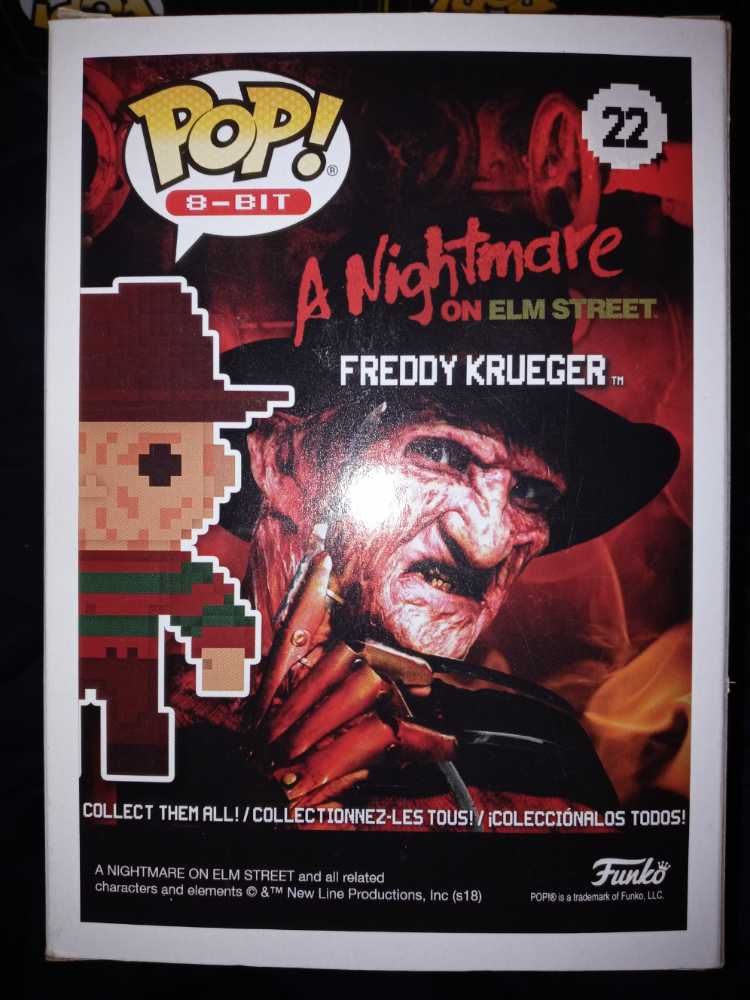 Freddy Krueger 8 Bit #22 - Funko (A Nightmare on Elm Street) (Nightmare On Elm Street) action figure collectible [Barcode 889698245951] - Main Image 2