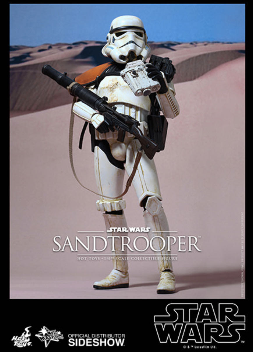 Sandtrooper - Hot Toys (Star Wars: Episode IV - A New Hope) action figure collectible [Barcode 4897011177106] - Main Image 2
