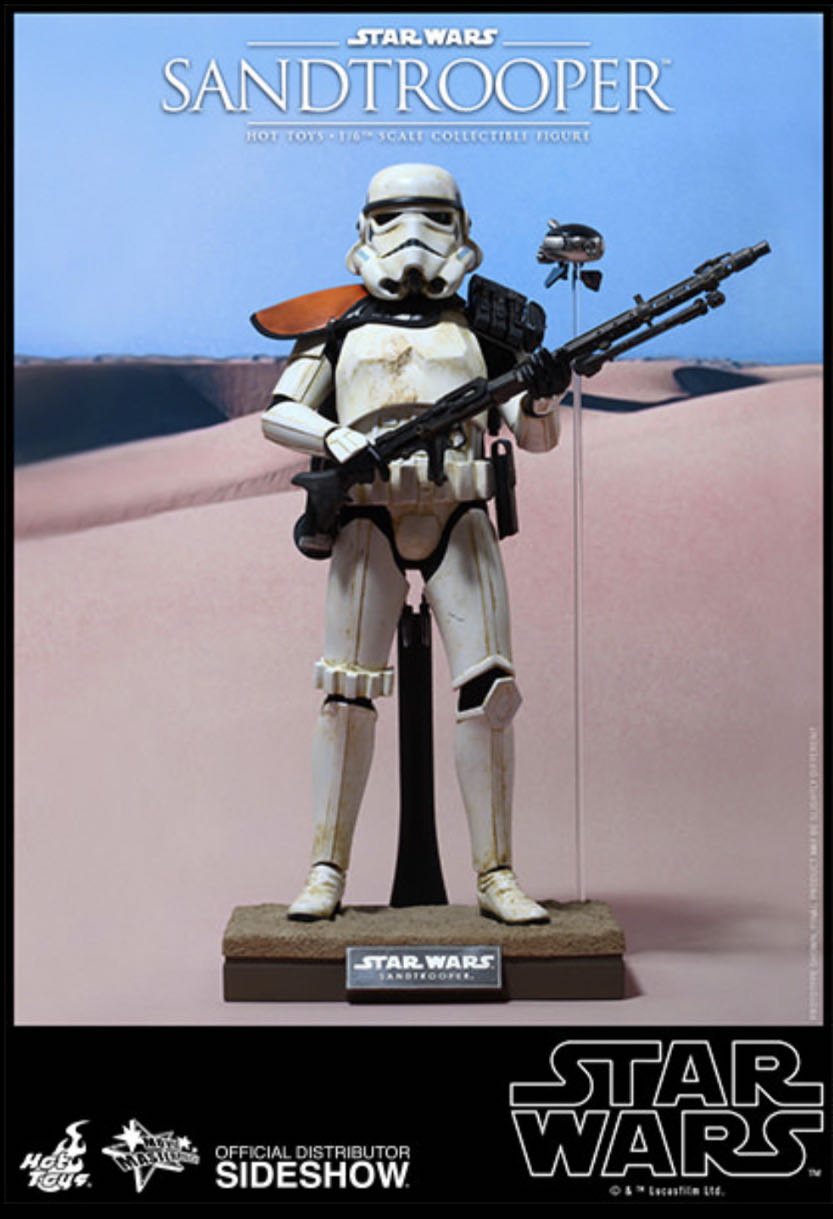 Sandtrooper - Hot Toys (Star Wars: Episode IV - A New Hope) action figure collectible [Barcode 4897011177106] - Main Image 3